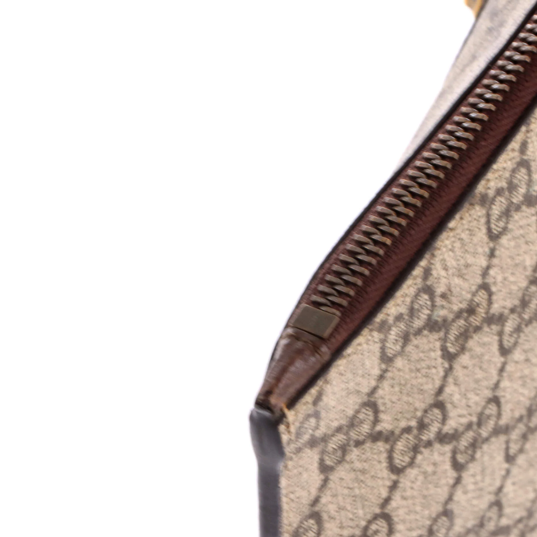 Neo Vintage Wristlet Pouch GG Coated Canvas - Image 7