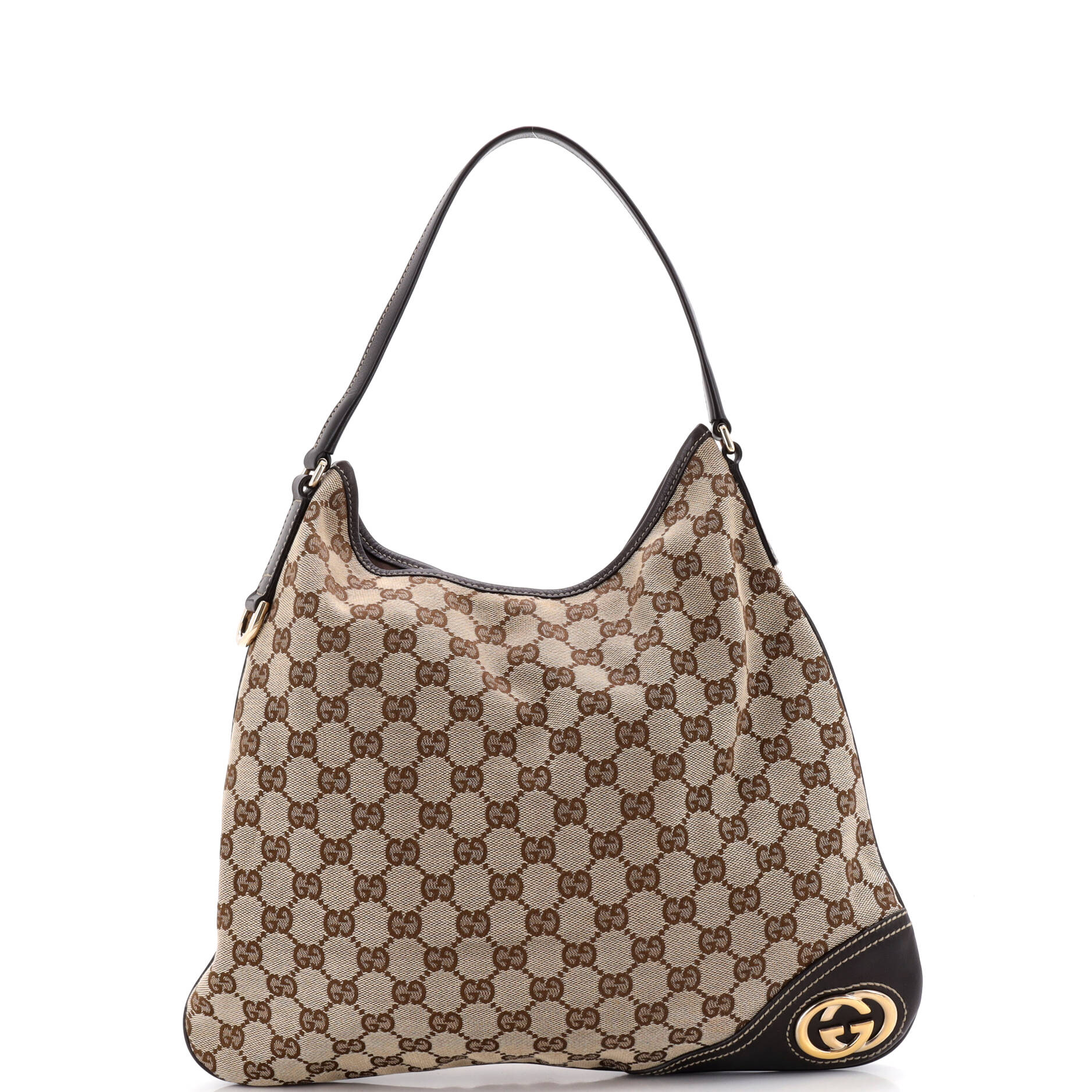 New Britt Hobo GG Canvas Medium