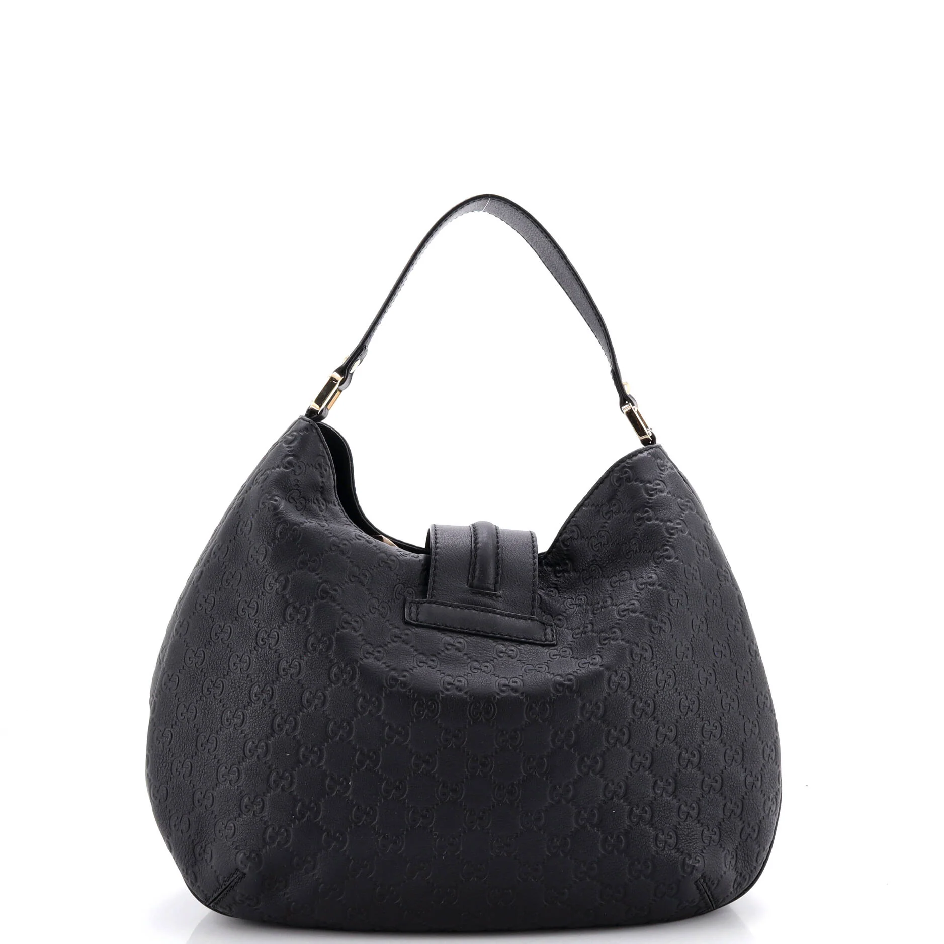 New Ladies Web Hobo Guccissima Leather Medium - Image 3