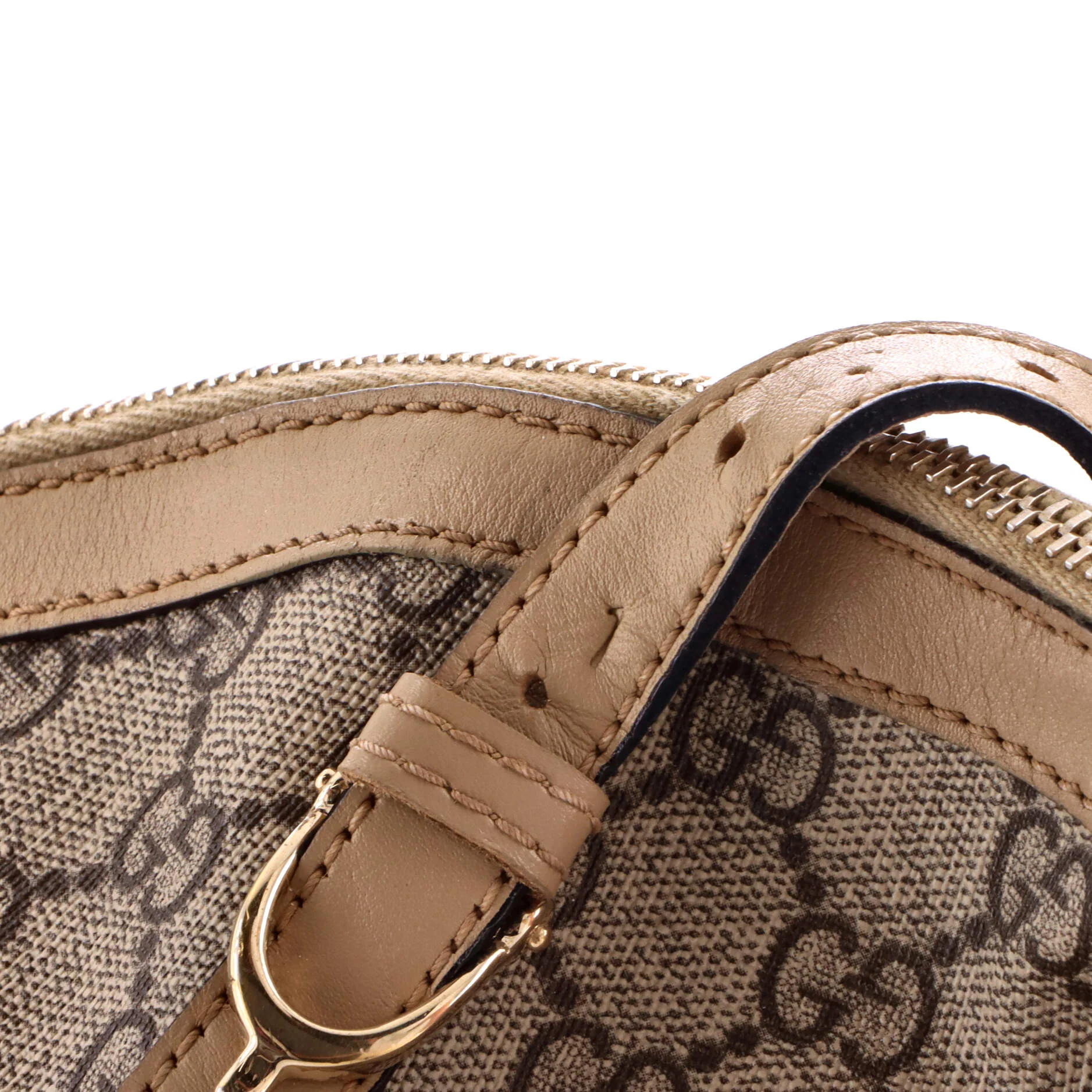 Nice Top Handle Bag GG Coated Canvas Medium - Image 7