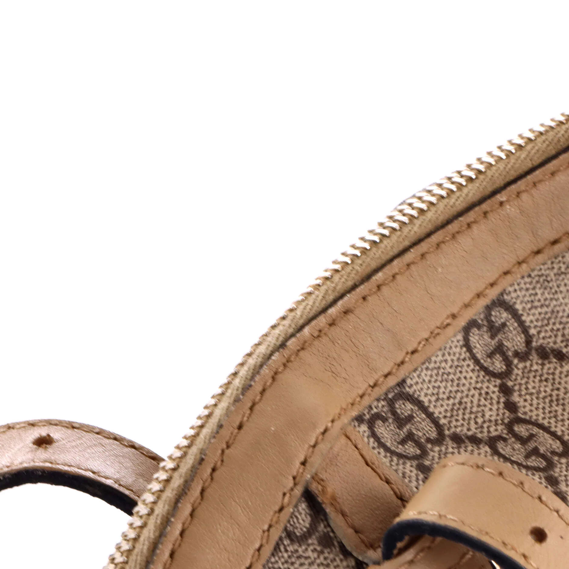 Nice Top Handle Bag GG Coated Canvas Medium - Image 8