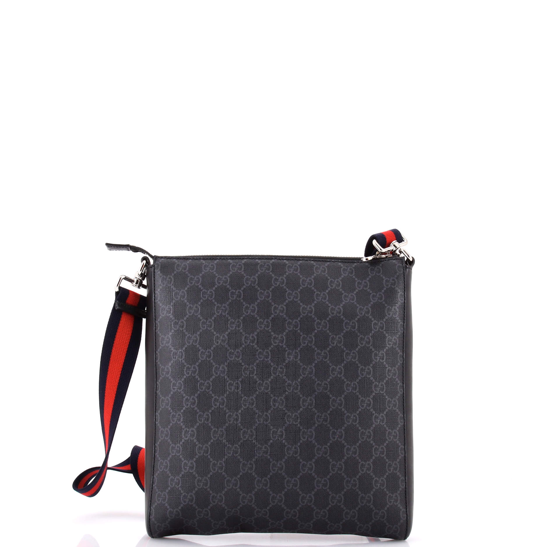 Night Courrier Zip Messenger GG Coated Canvas with Applique Medium - Image 3