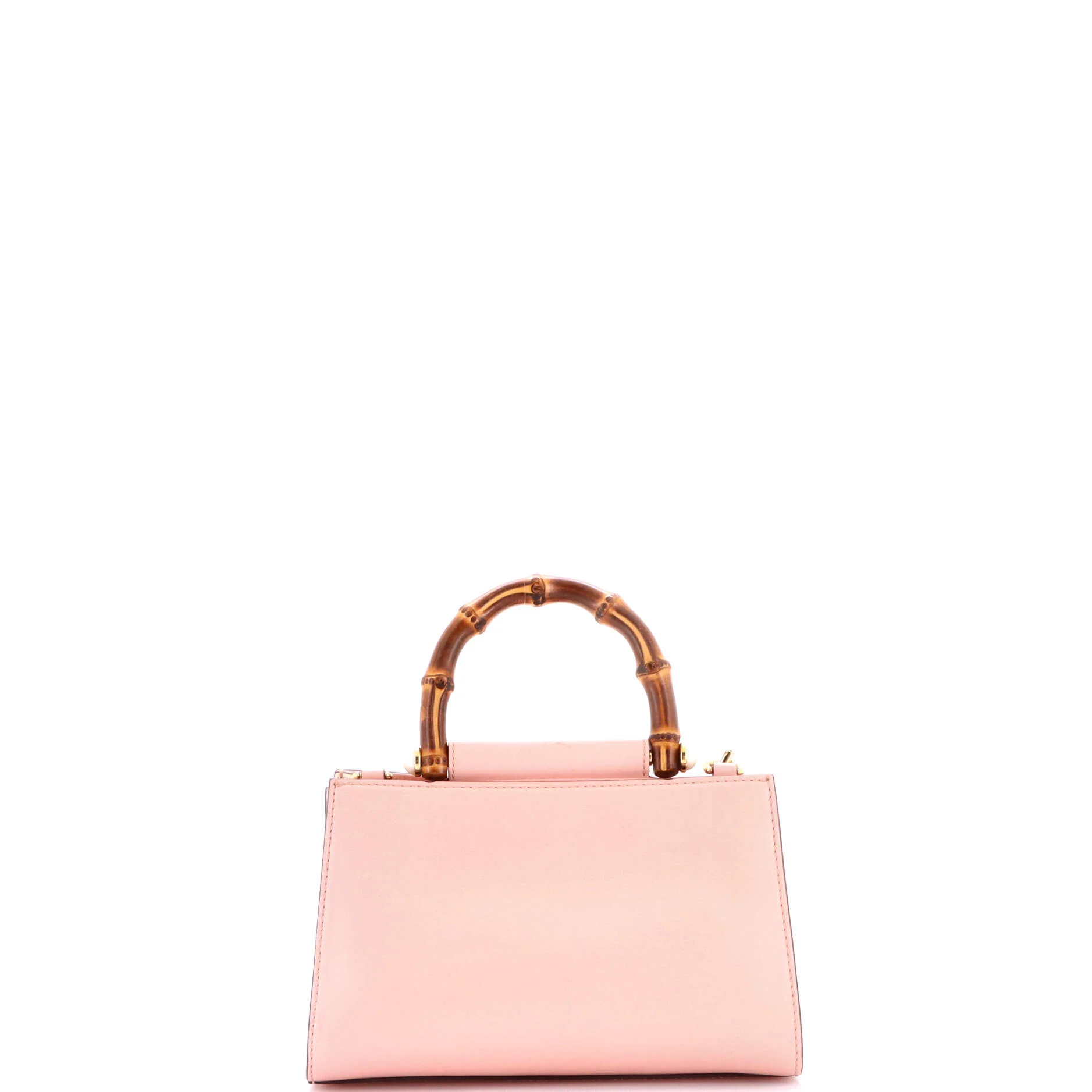 Nymphaea Top Handle Bag Leather Mini - Image 3
