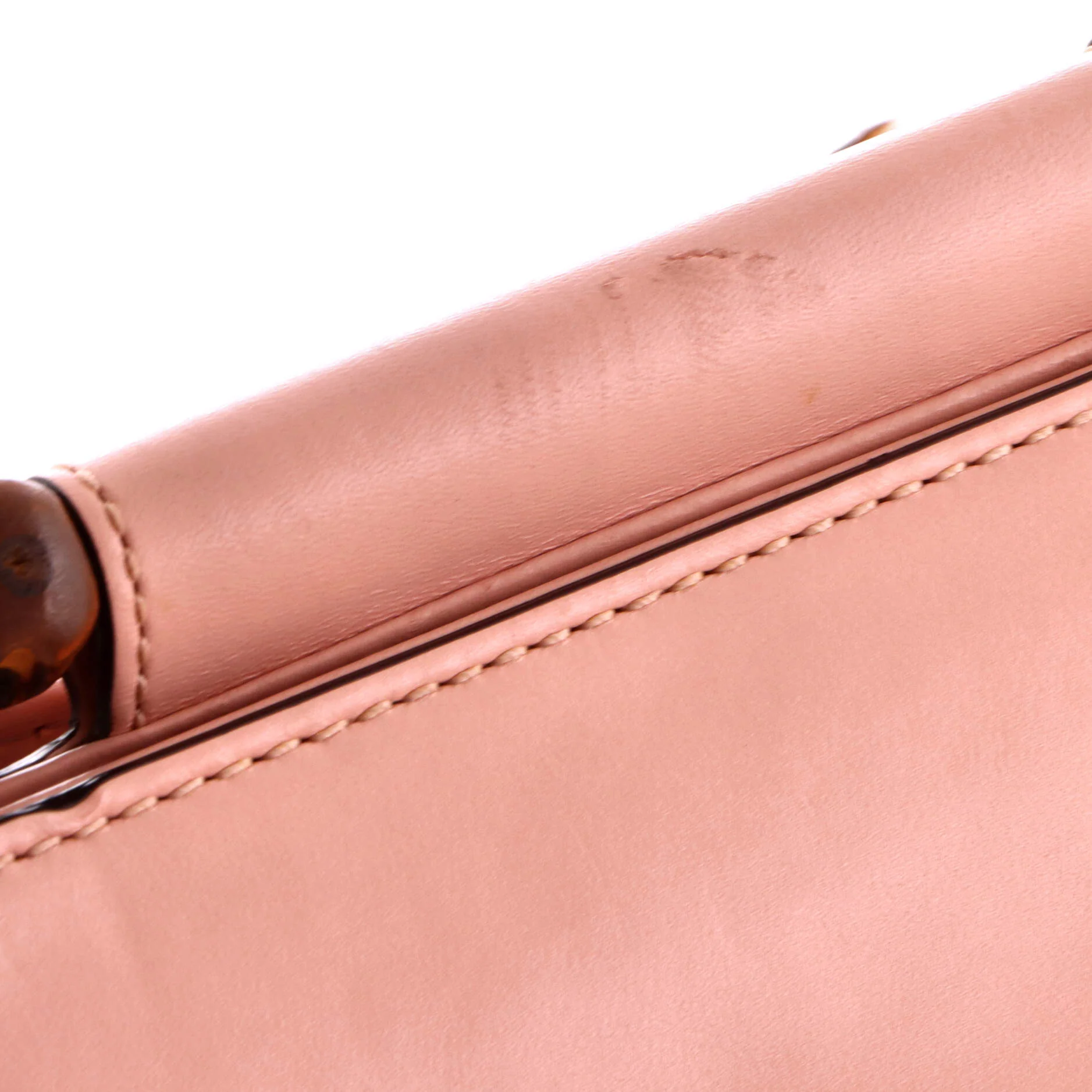 Nymphaea Top Handle Bag Leather Mini - Image 6