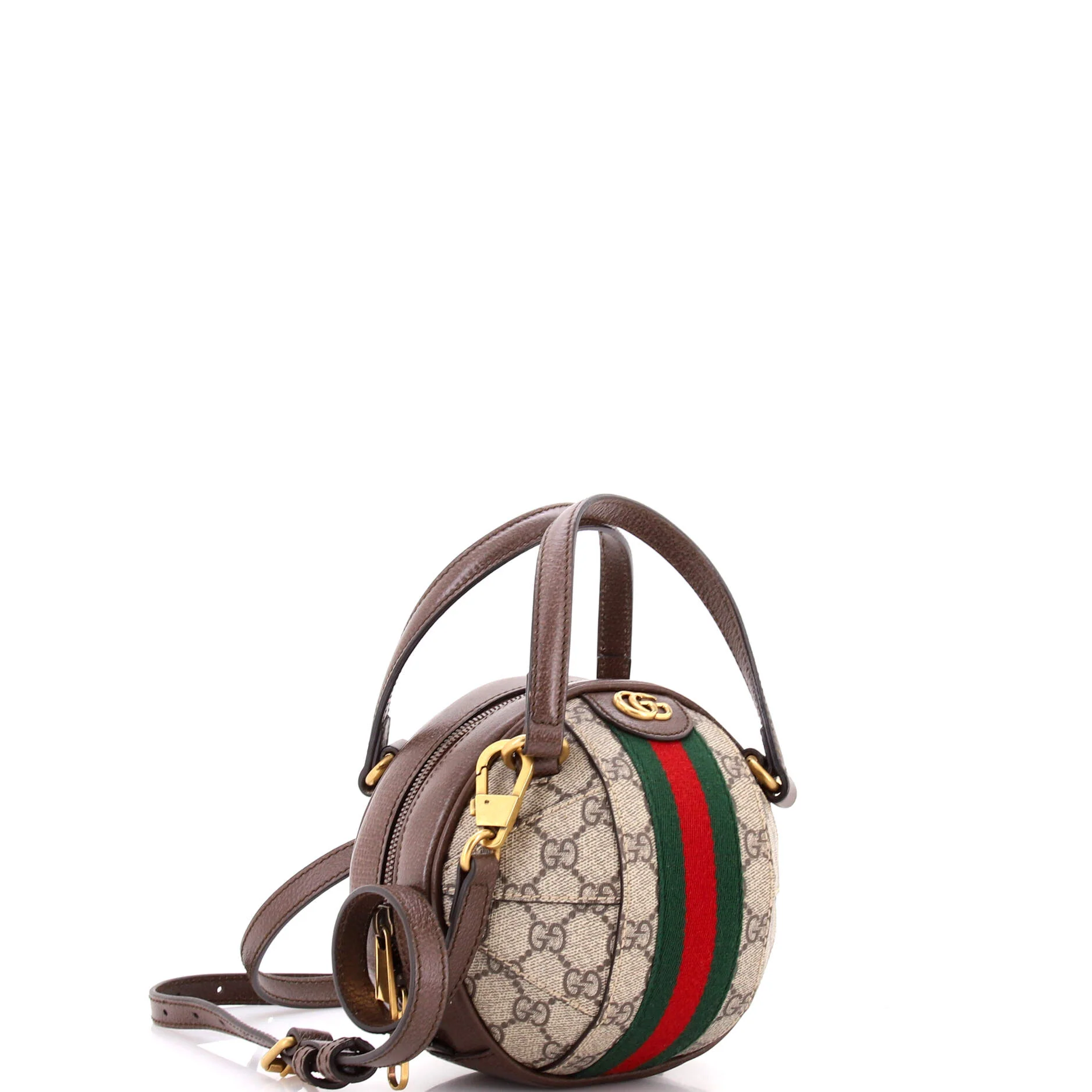 Ophidia Basketball Bag GG Coated Canvas Mini - Image 2