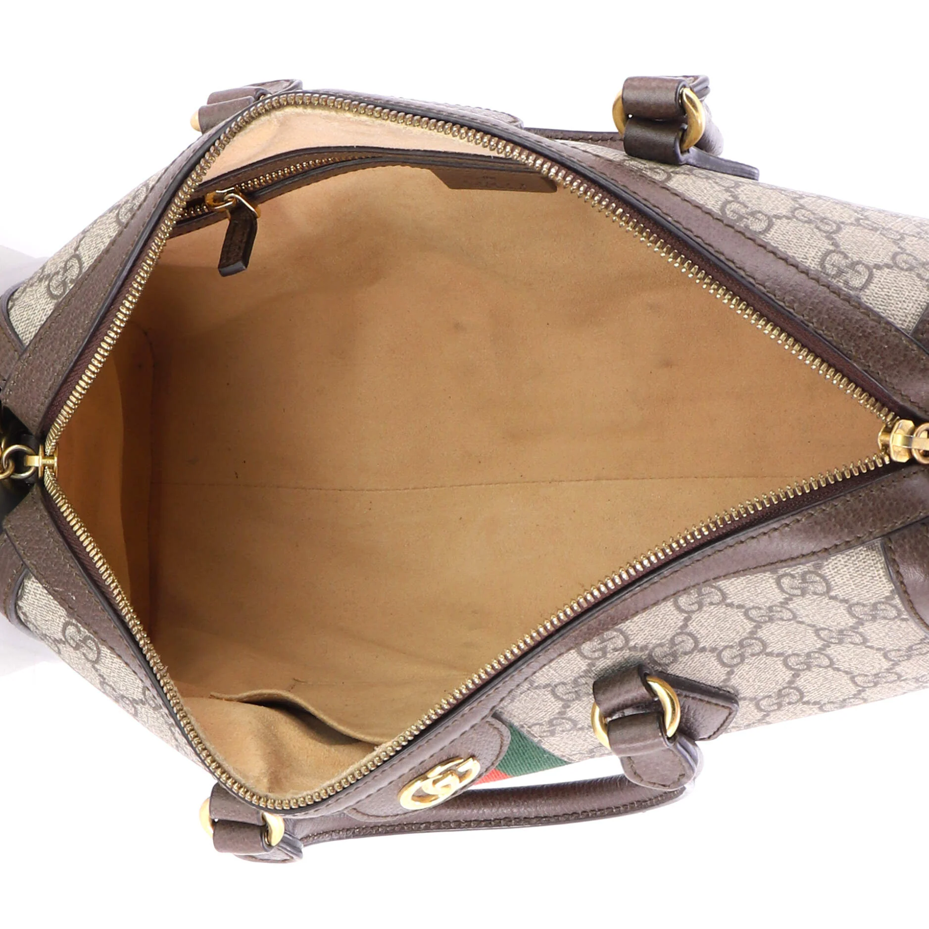 Ophidia Boston Bag GG Coated Canvas Medium - Image 5