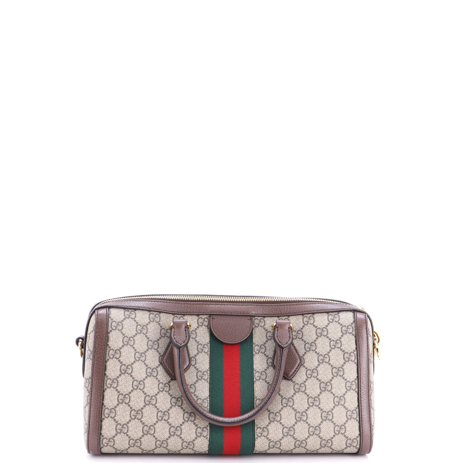 Ophidia Boston Bag GG Coated Canvas Medium - Image 3