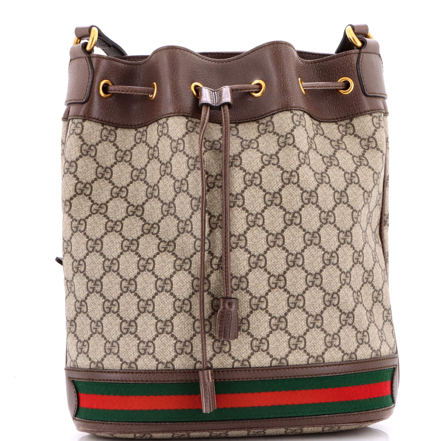 Ophidia Bucket Bag GG Coated Canvas Medium