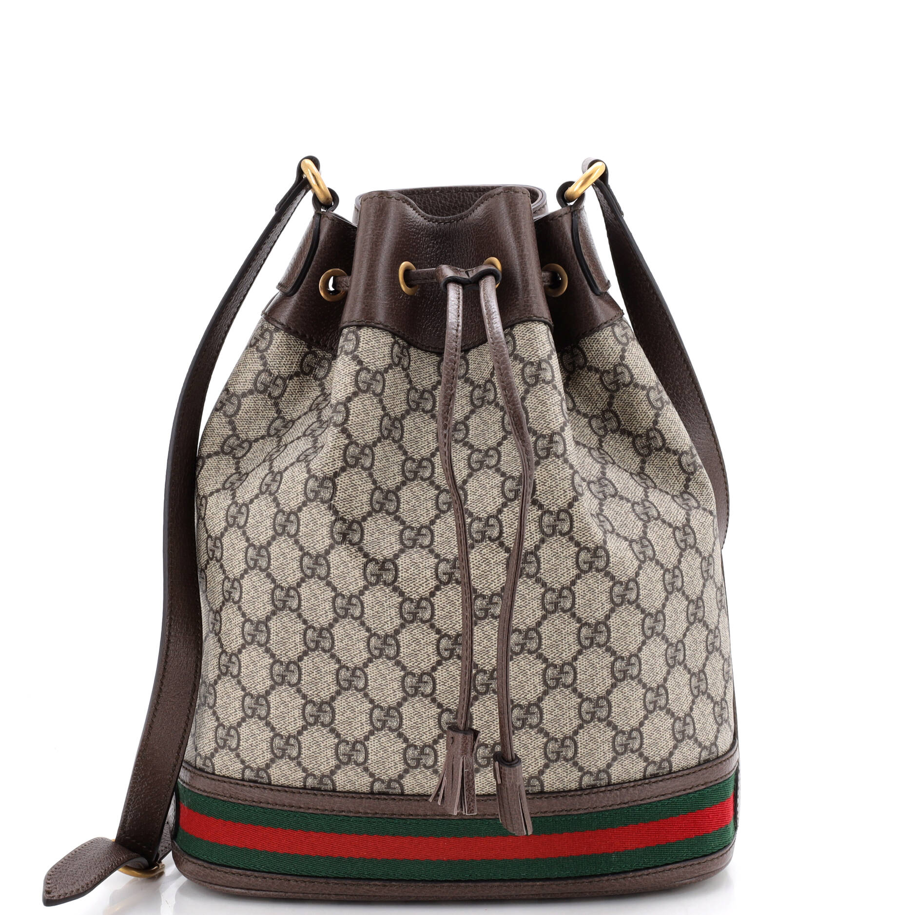 Ophidia Bucket Bag GG Coated Canvas Medium