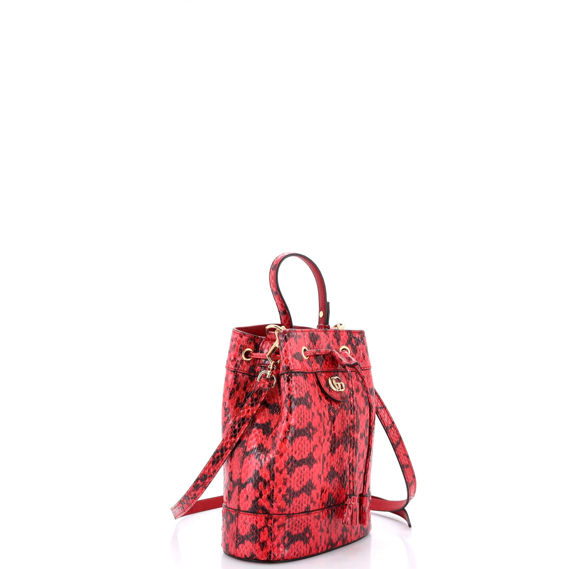 Ophidia Bucket Bag Python Small - Image 2
