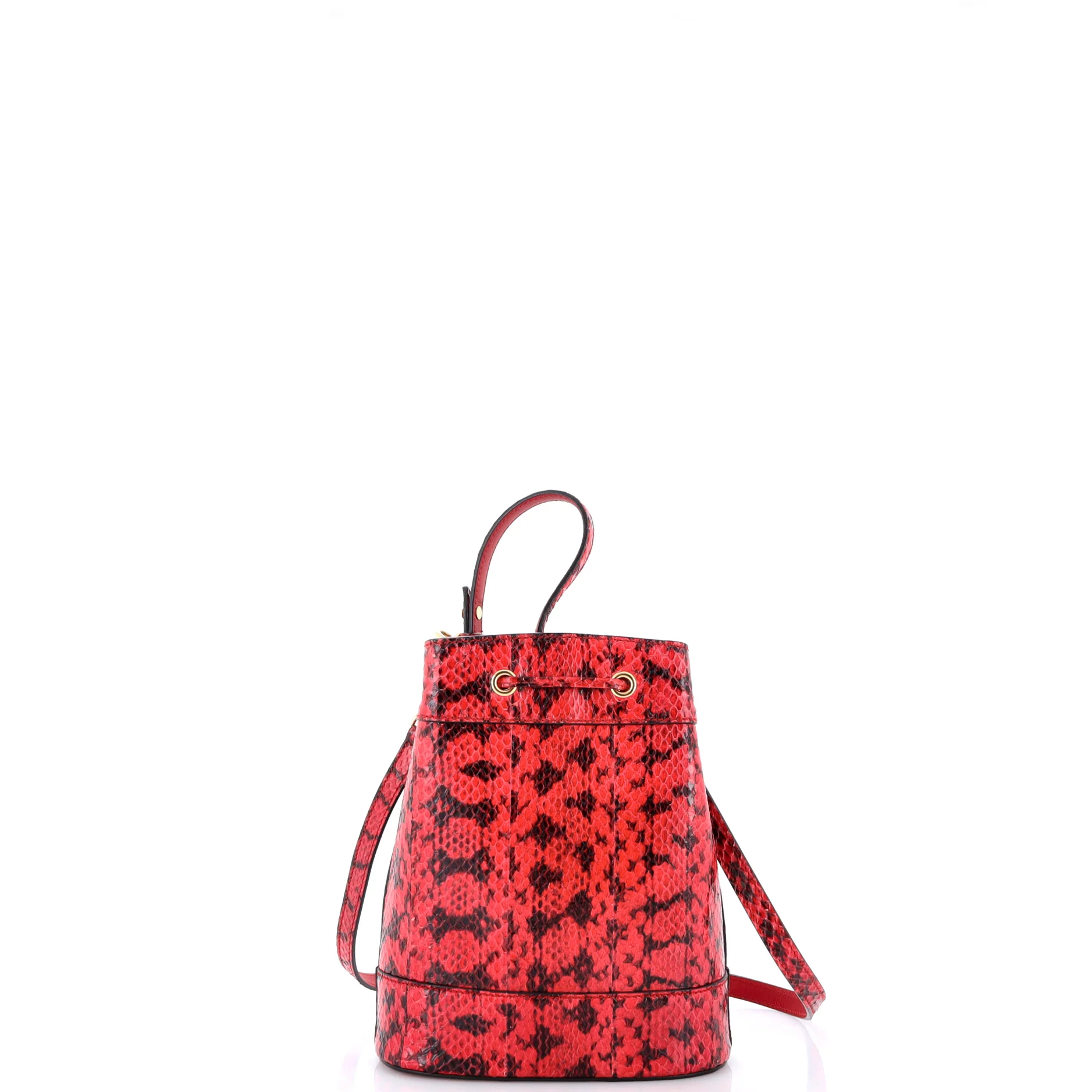 Ophidia Bucket Bag Python Small - Image 3