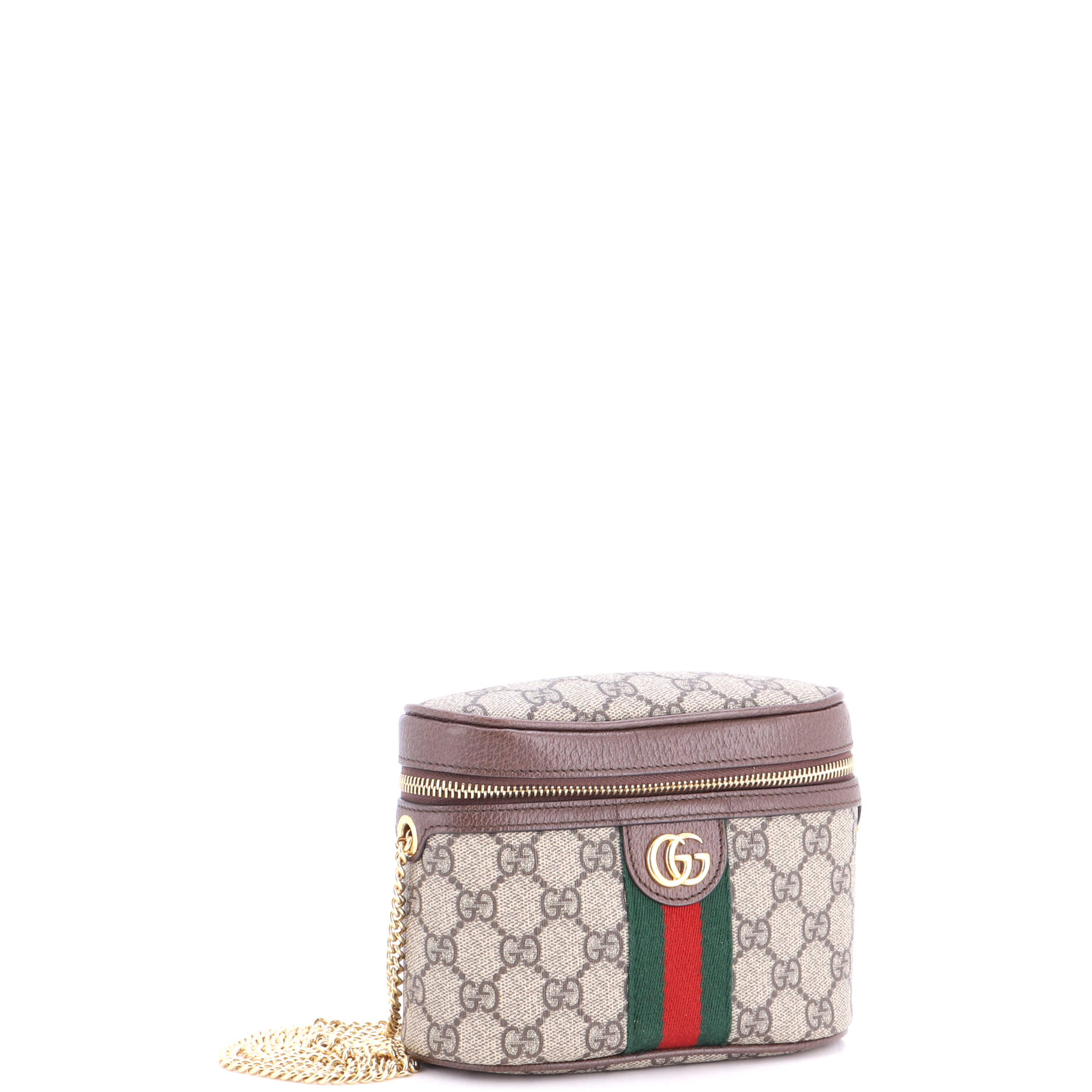 Ophidia Chain Belt Bag GG Coated Canvas Small - Image 3