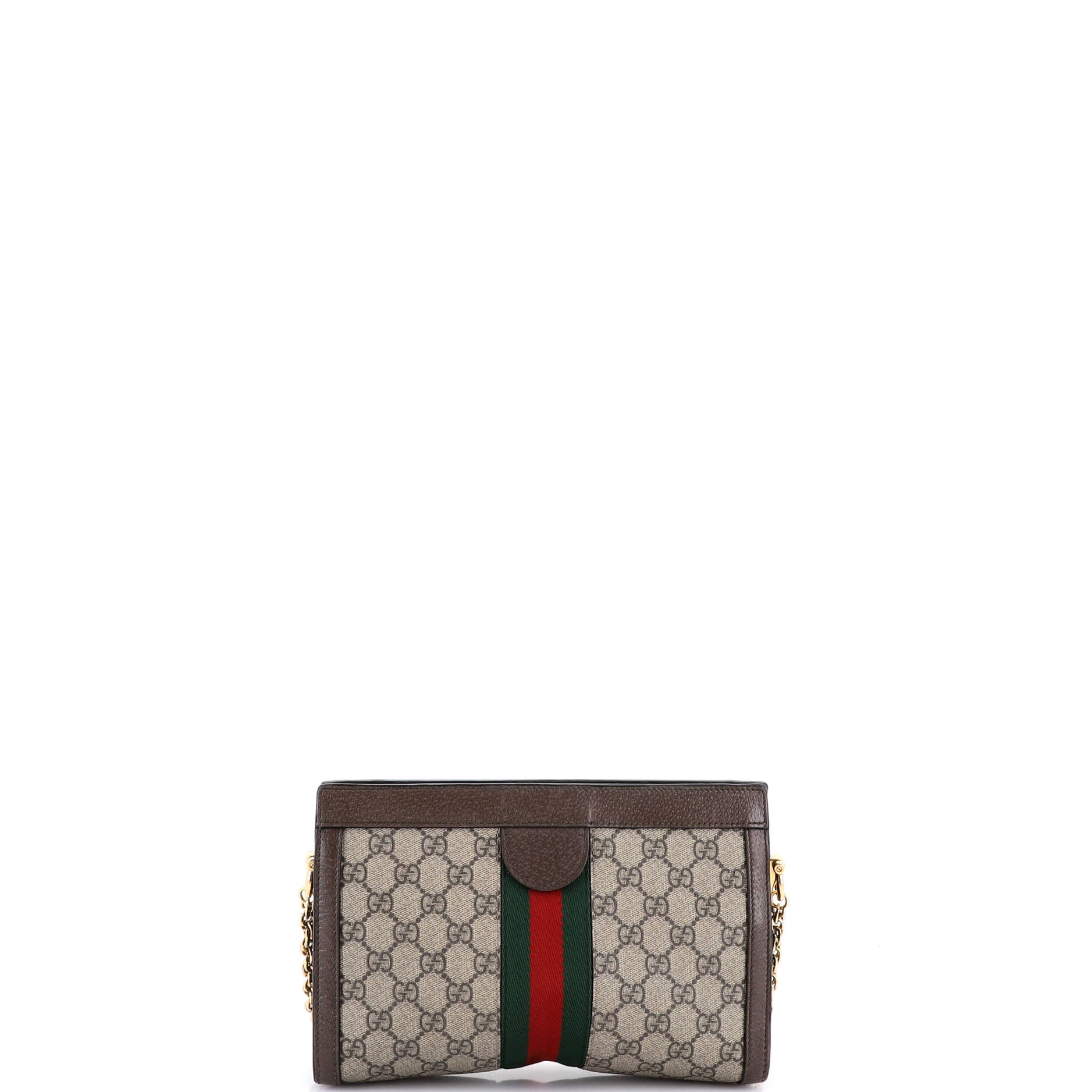 Ophidia Chain Shoulder Bag GG Coated Canvas Small - Image 3