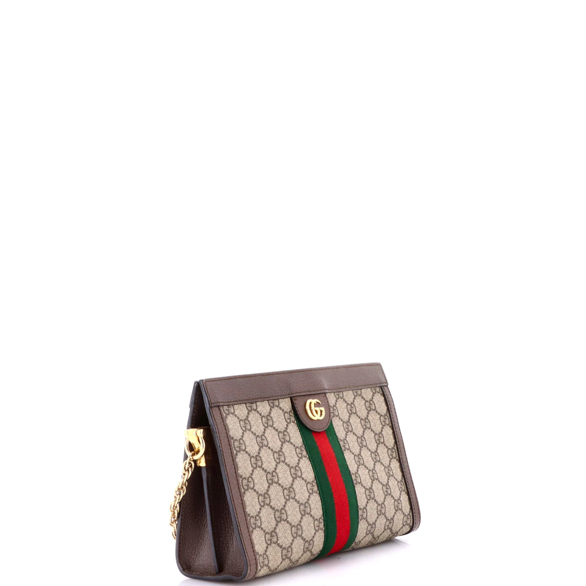 Ophidia Chain Shoulder Bag GG Coated Canvas Small - Image 2