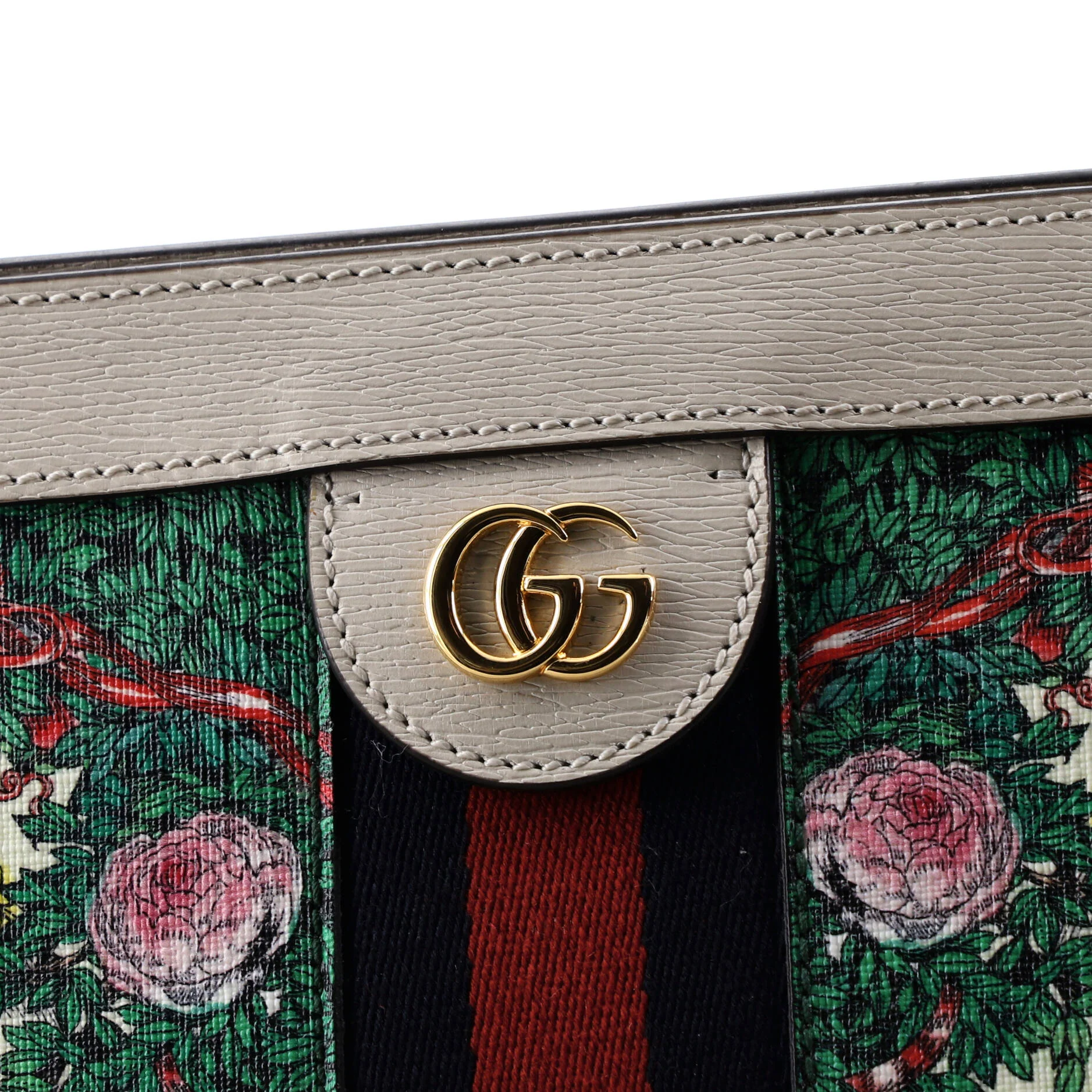 Ophidia Chain Shoulder Bag Limited Edition Printed Coated Canvas Small - Image 7