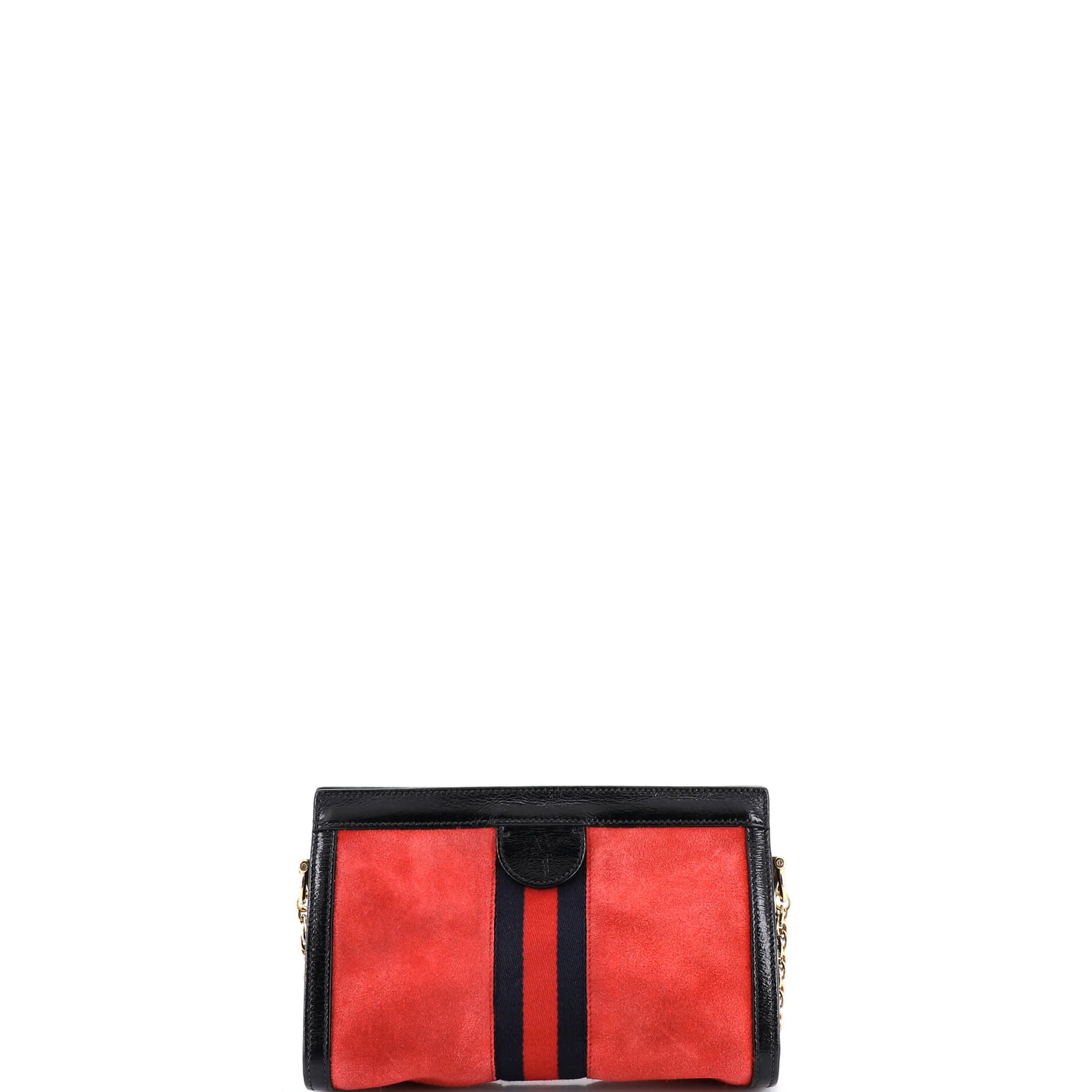 Ophidia Chain Shoulder Bag Suede Small - Image 3
