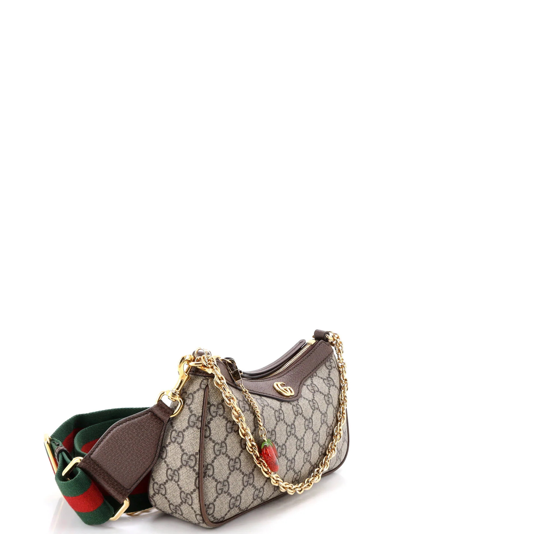 Ophidia Charm Shoulder Bag GG Coated Canvas Small - Image 2