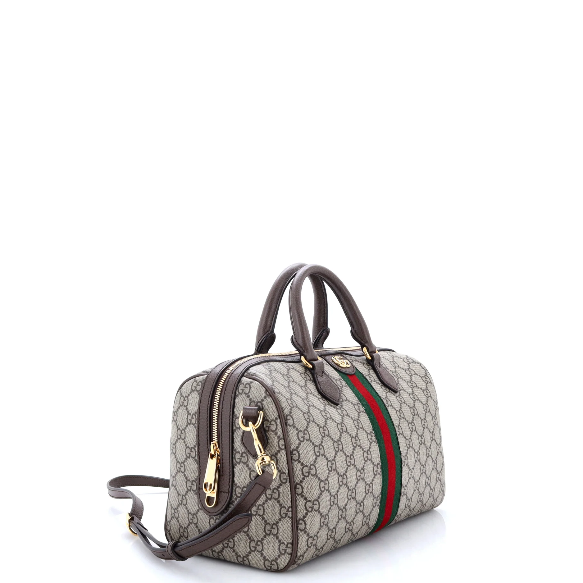 Ophidia Convertible Boston Bag GG Coated Canvas Medium - Image 2