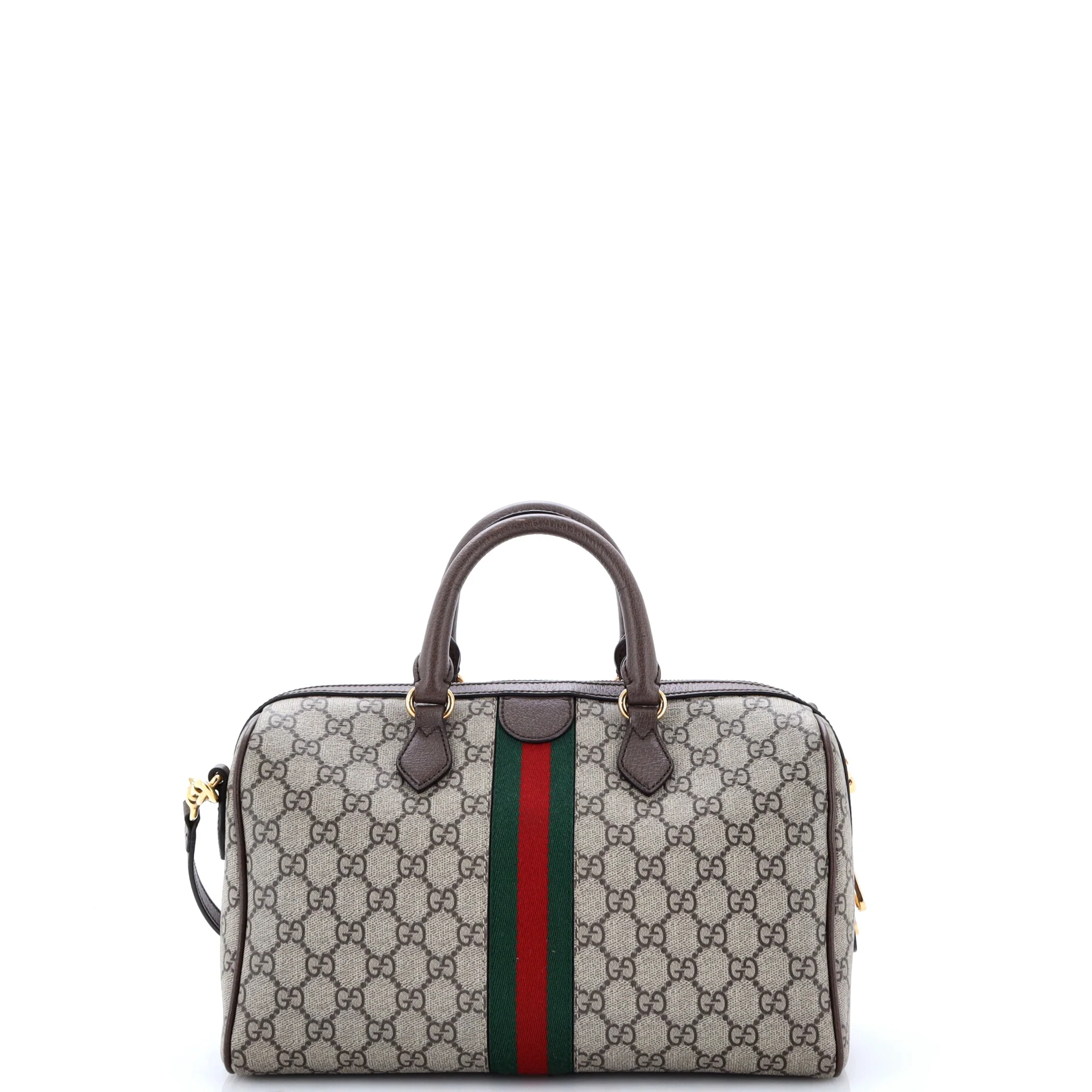 Ophidia Convertible Boston Bag GG Coated Canvas Medium - Image 3