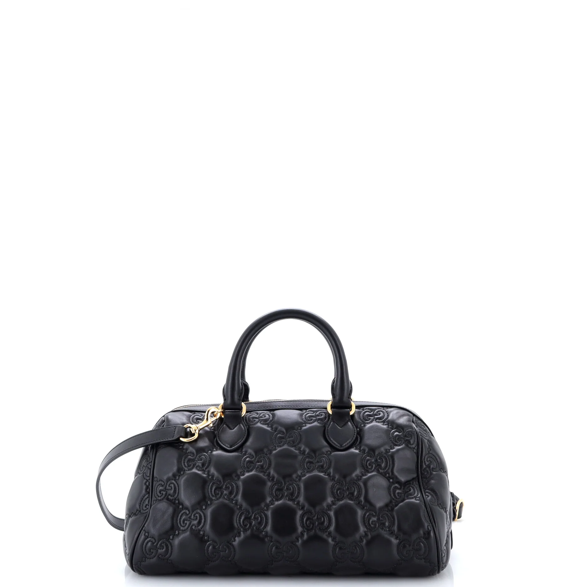 Ophidia Convertible Boston Top Handle Bag GG Matelasse Leather Medium - Image 3