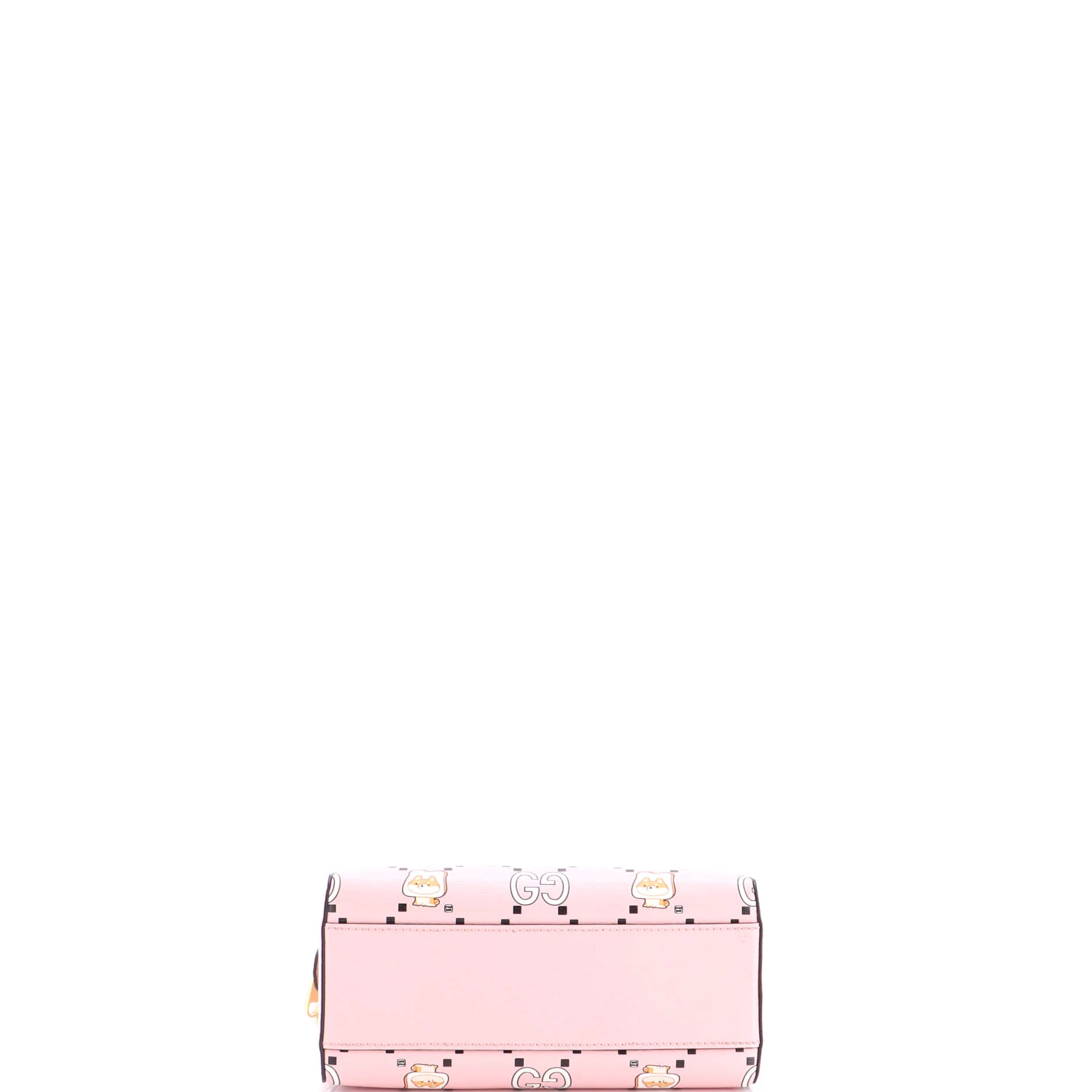 Ophidia Convertible Boston Top Handle Bag Kawaii Printed Leather Mini - Image 4