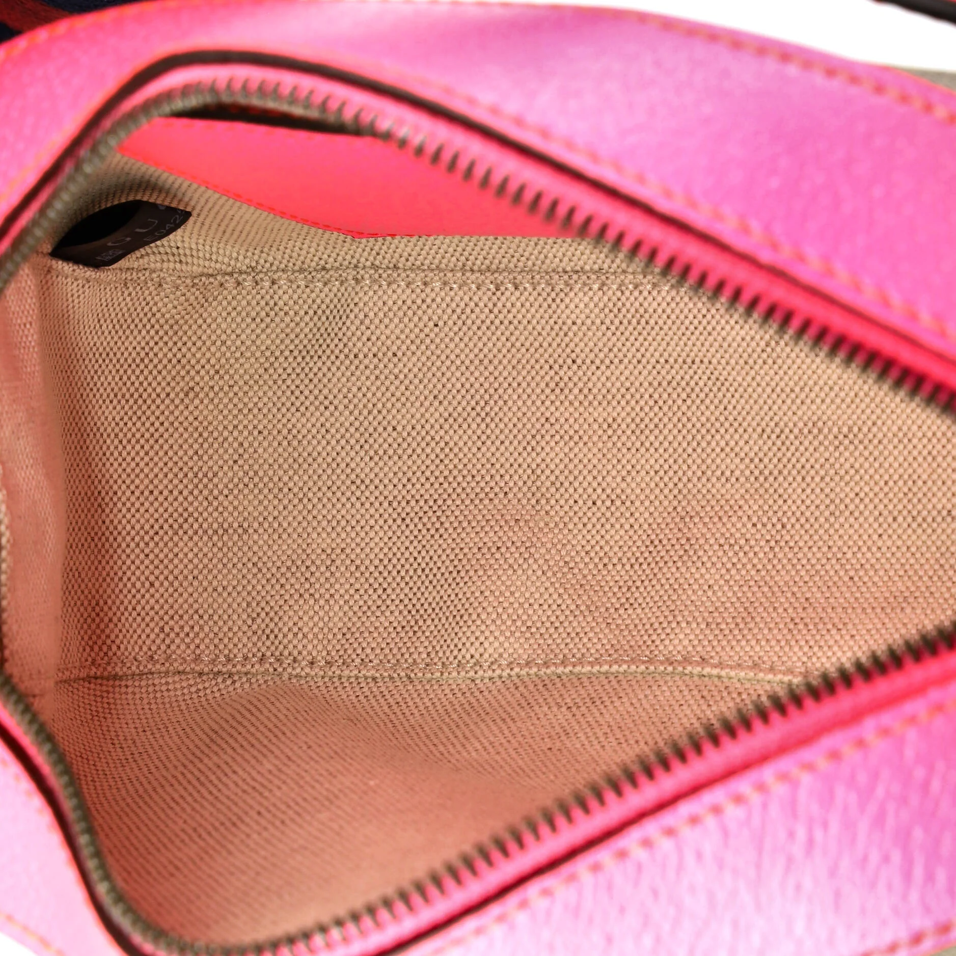 Ophidia Convertible Camera Bag GG Coated Canvas with Leather Small - Image 5