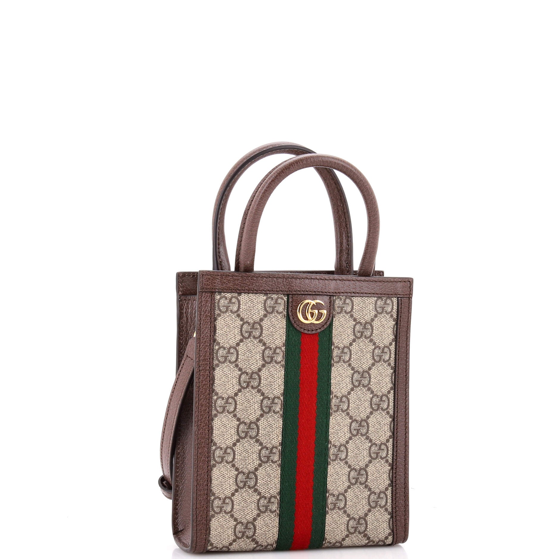 Ophidia Convertible Tote GG Coated Canvas Super Mini - Image 2