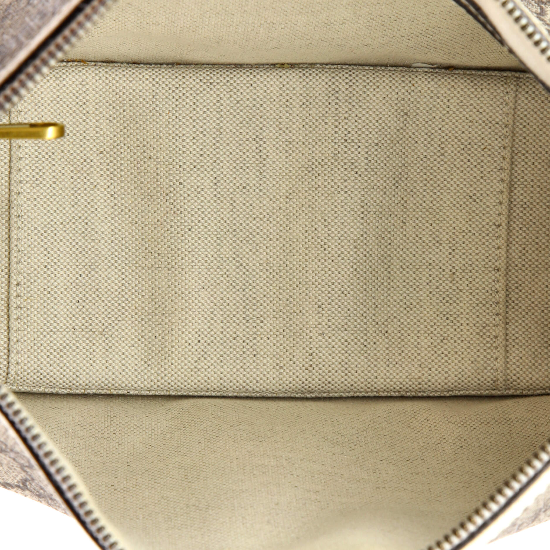 Ophidia Curved Zip Shoulder Bag GG Coated Canvas with Leather Large - Image 5