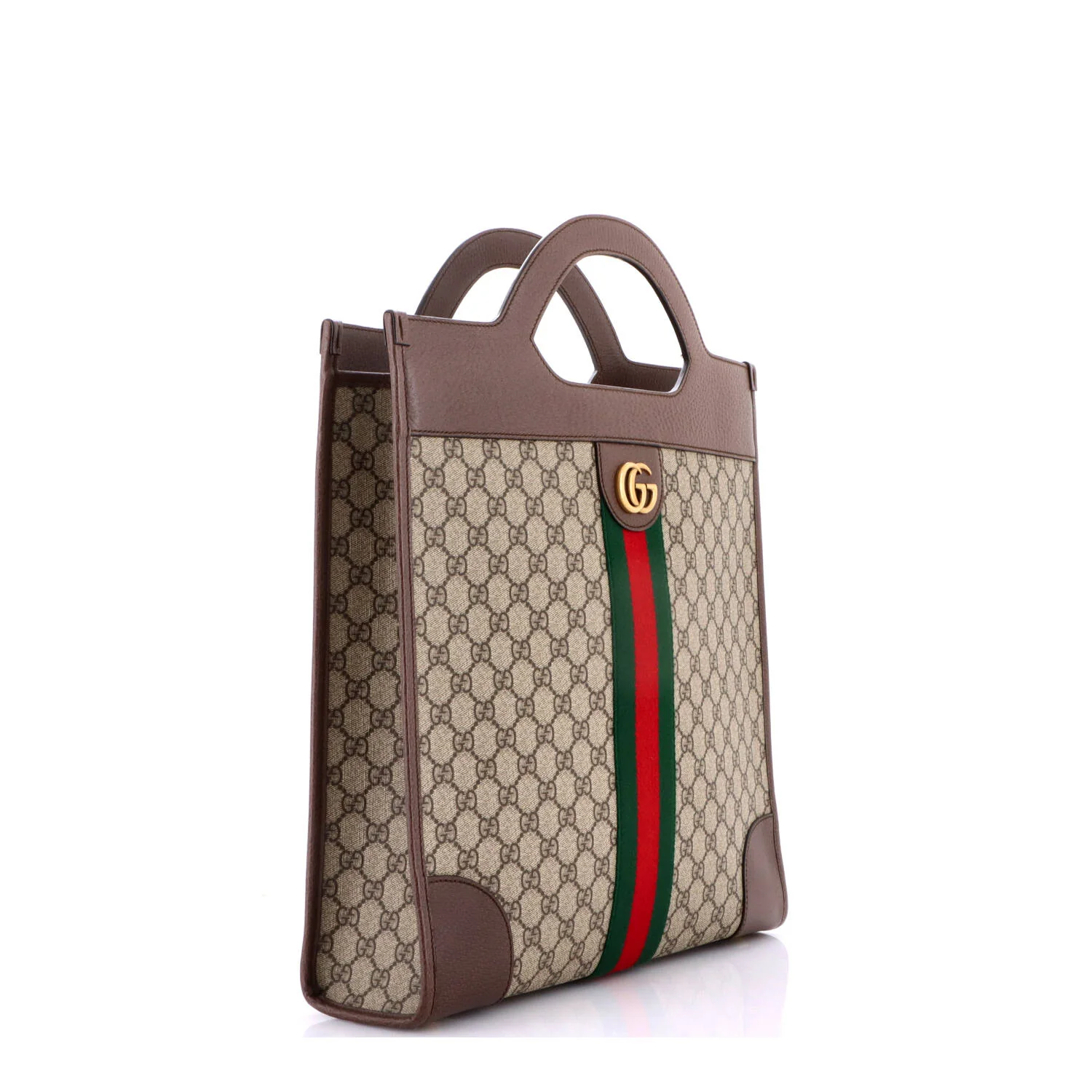 Ophidia Cut Out Handle Tote GG Coated Canvas Medium - Image 2