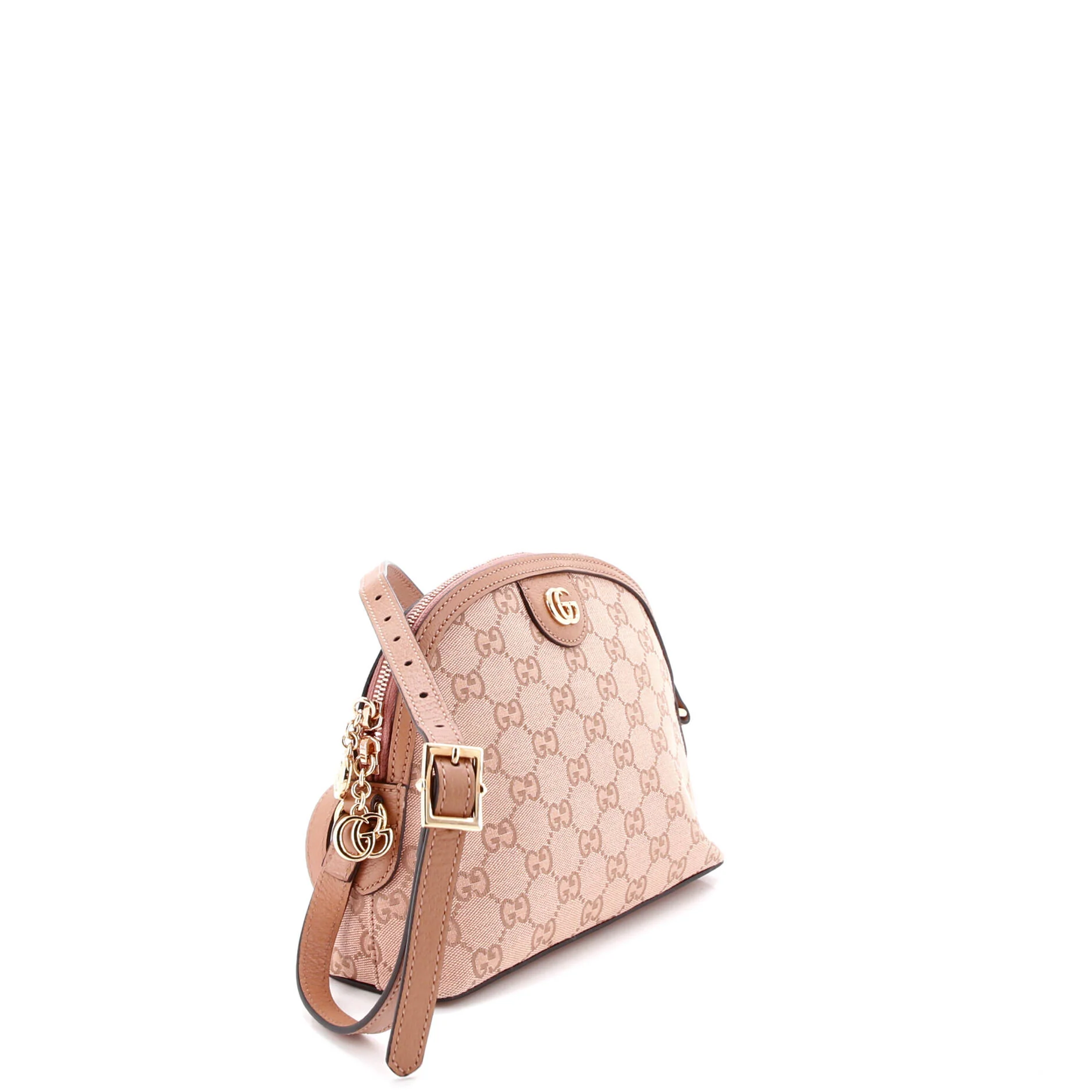 Ophidia Dome Shoulder Bag GG Canvas Small - Image 2