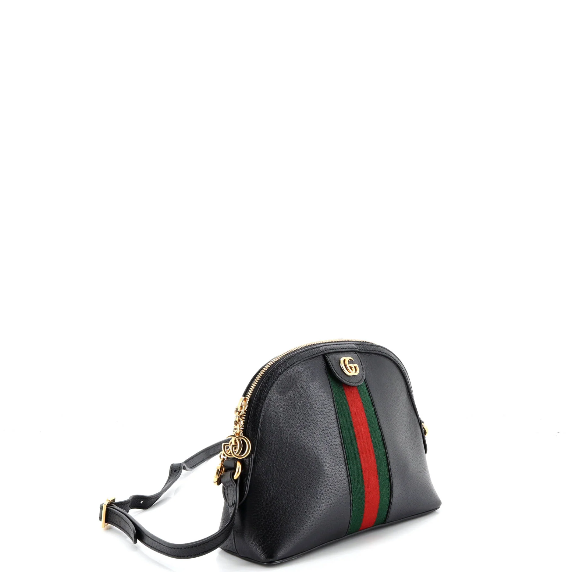 Ophidia Dome Shoulder Bag Leather Small - Image 2