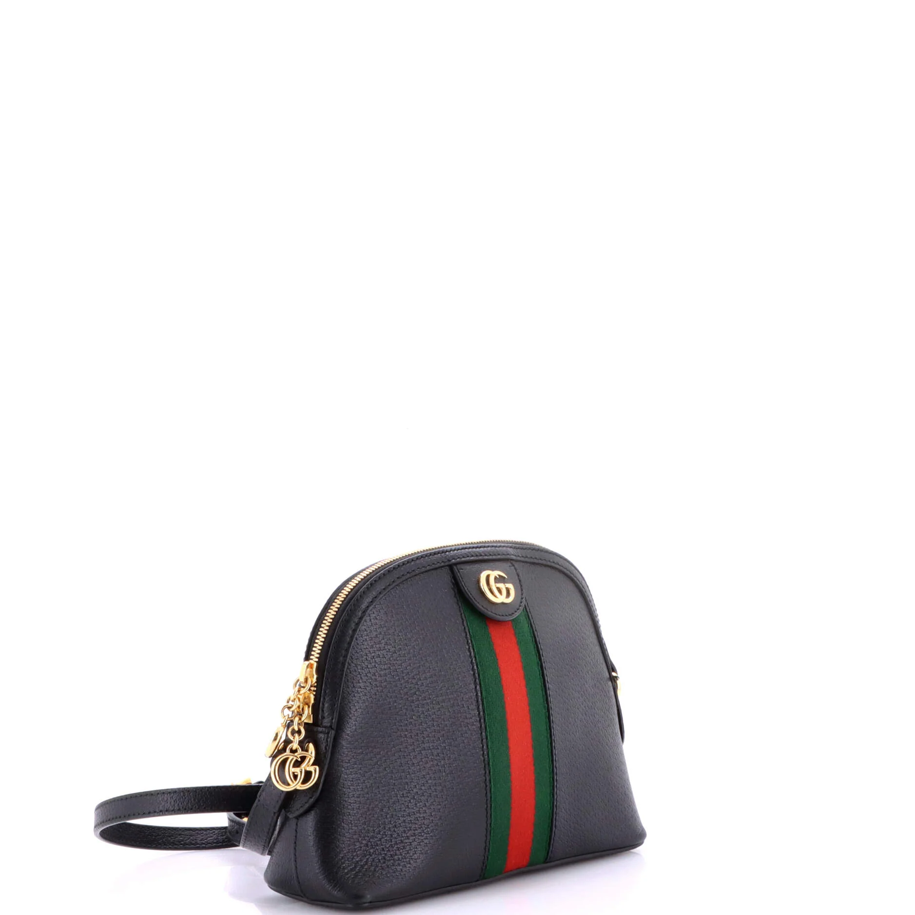 Ophidia Dome Shoulder Bag Leather Small - Image 2