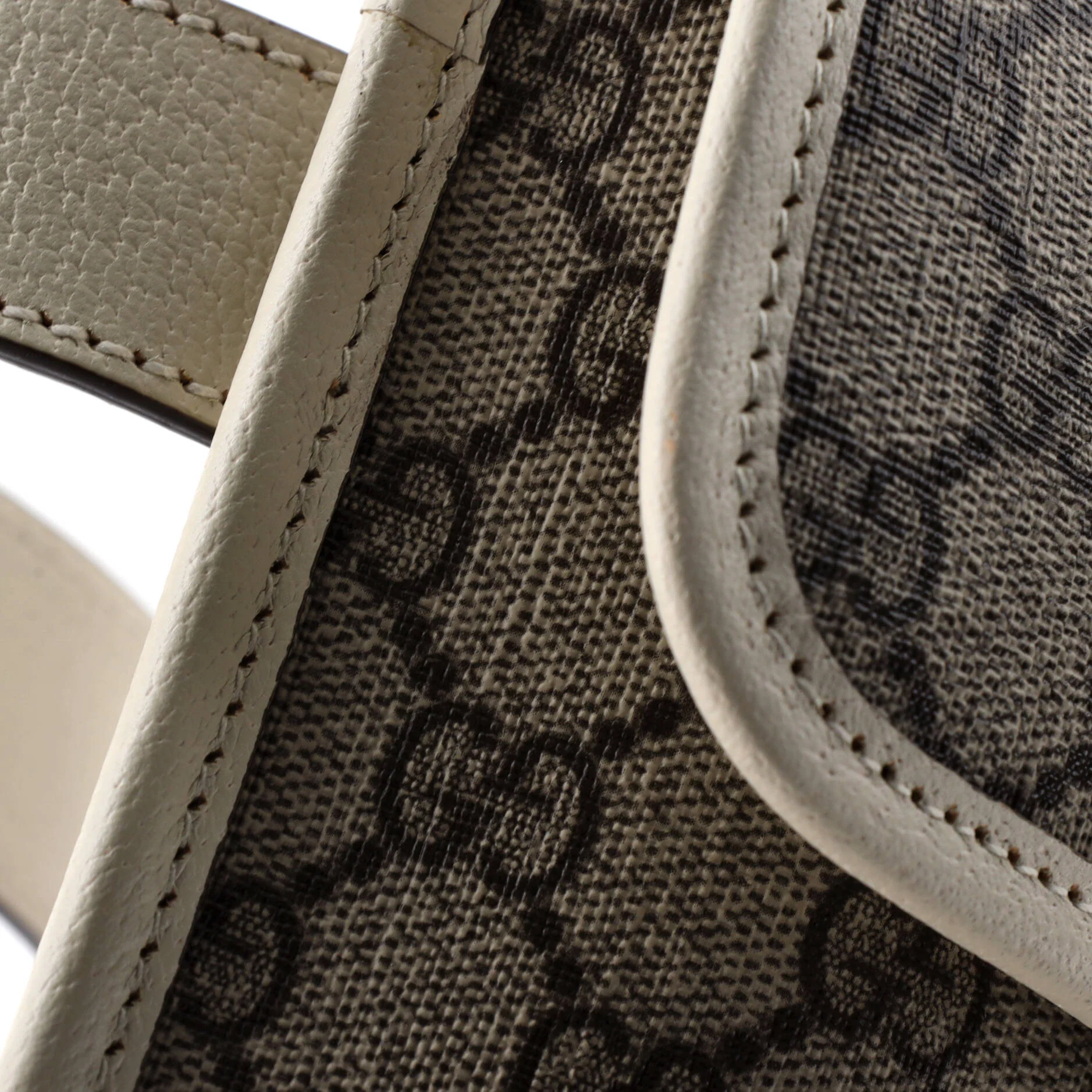 Ophidia Flap Belt Bag GG Coated Canvas with Leather - Image 6