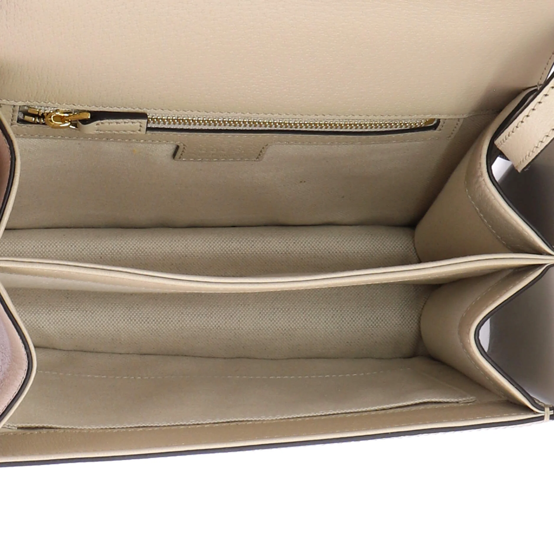 Ophidia Flap Top Handle Bag GG Coated Canvas Small - Image 5