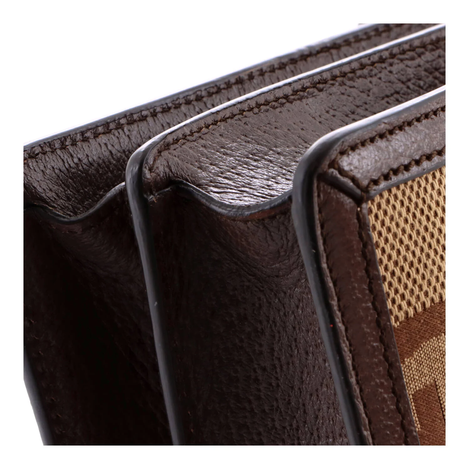 Ophidia Flap Top Handle Bag Jumbo GG Canvas Small - Image 6