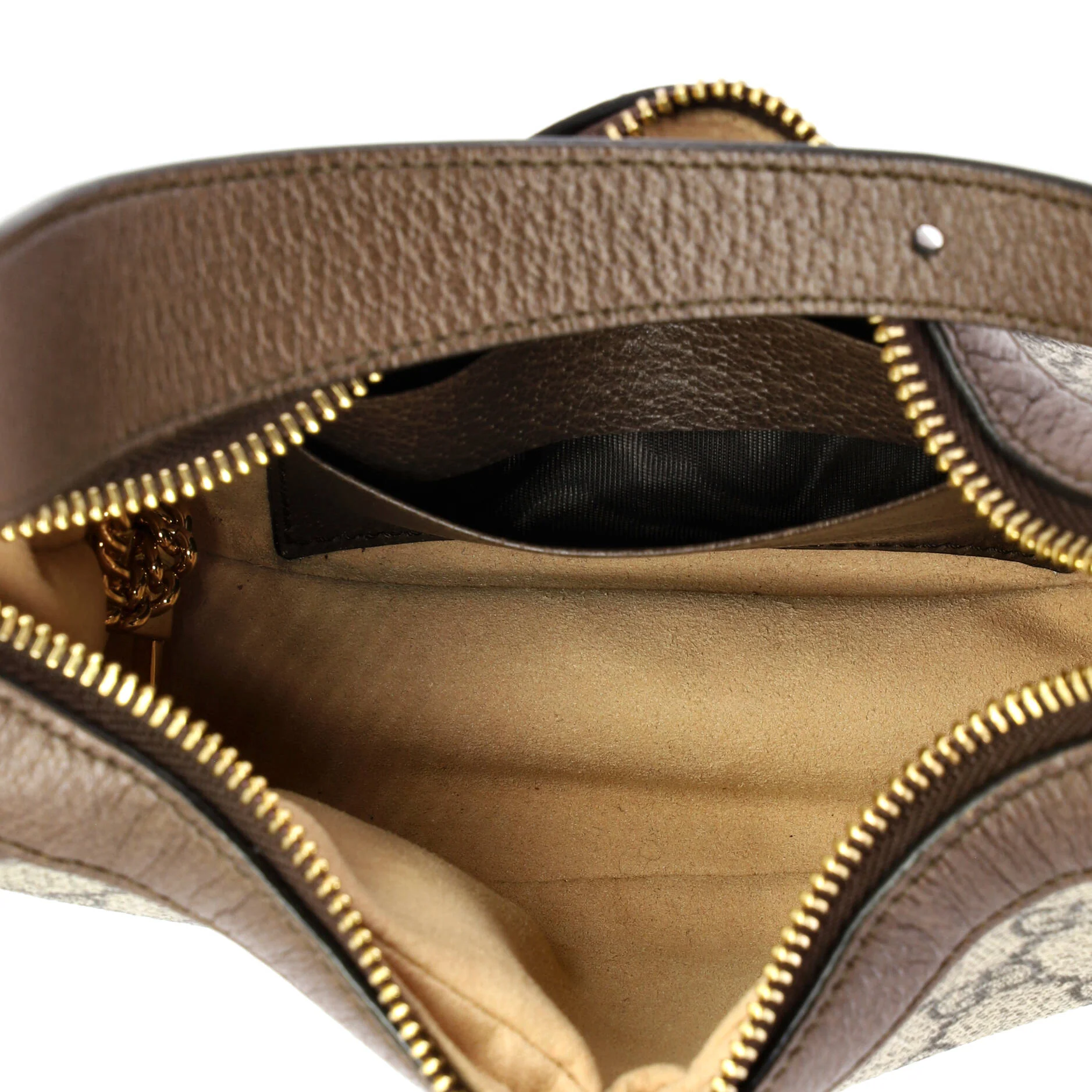 Ophidia Half Moon Bag GG Coated Canvas Mini - Image 5