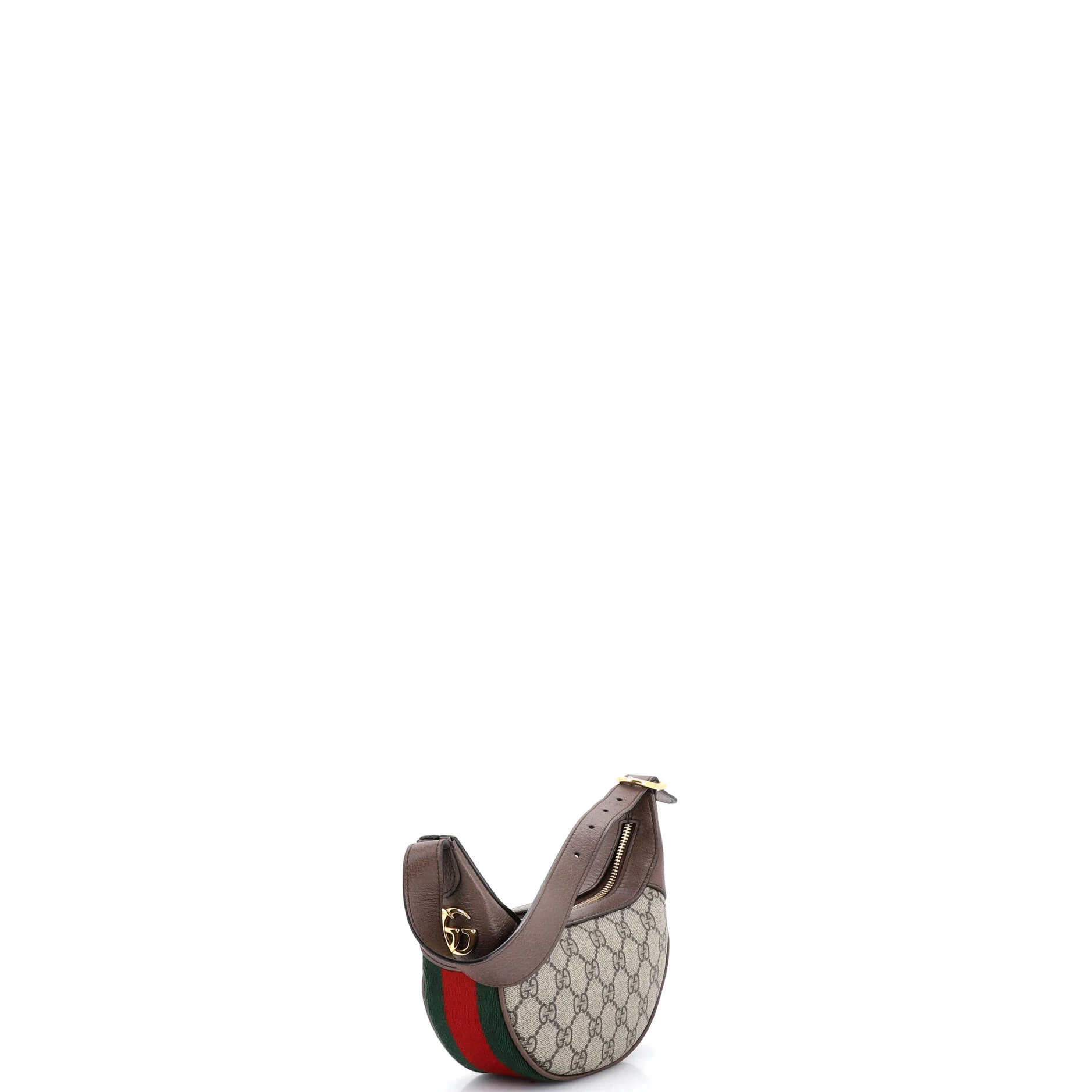 Ophidia Half Moon Bag GG Coated Canvas Mini - Image 2