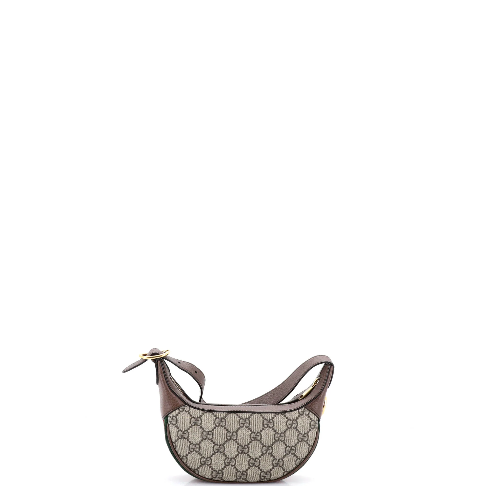 Ophidia Half Moon Bag GG Coated Canvas Mini - Image 3