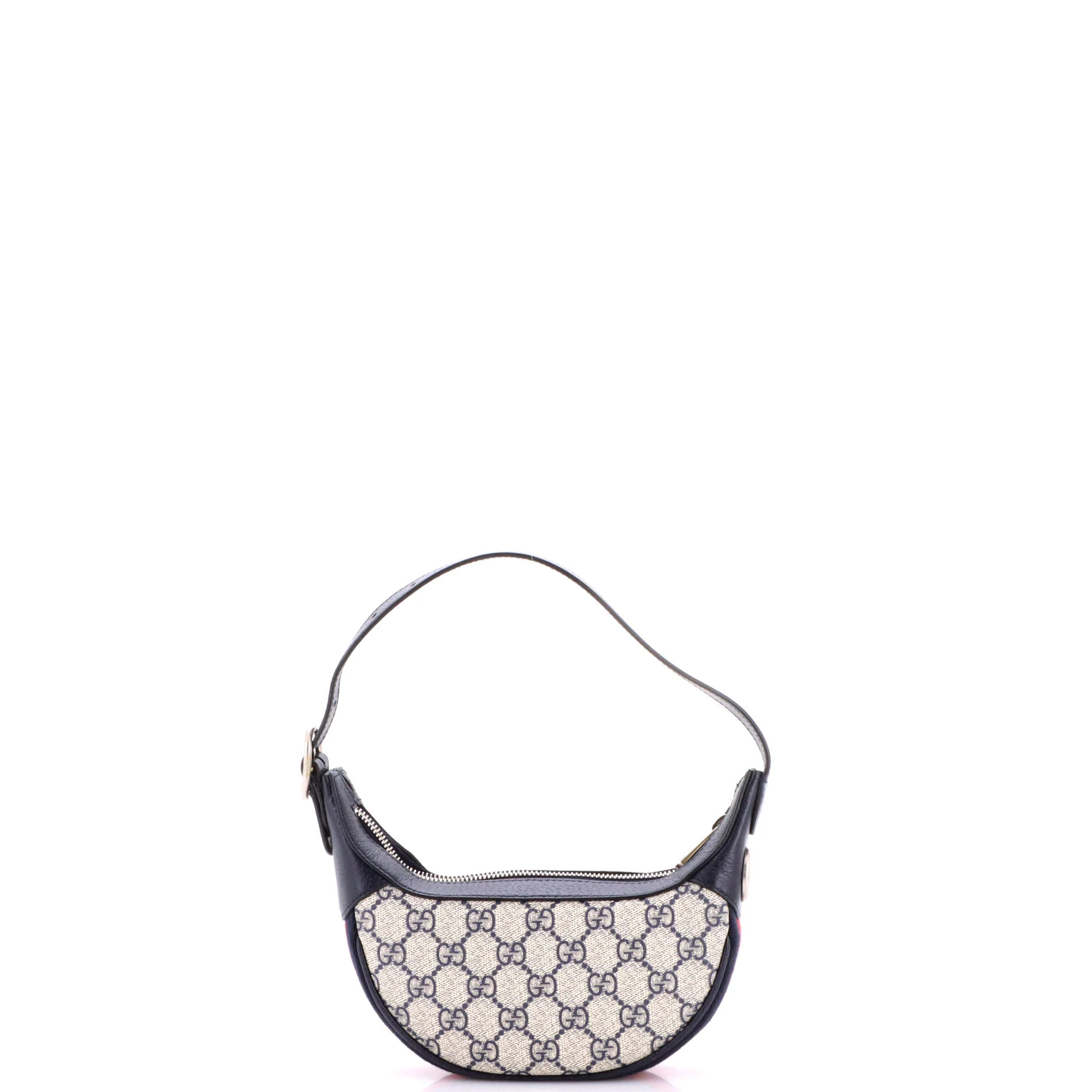 Ophidia Half Moon Bag GG Coated Canvas Mini - Image 3