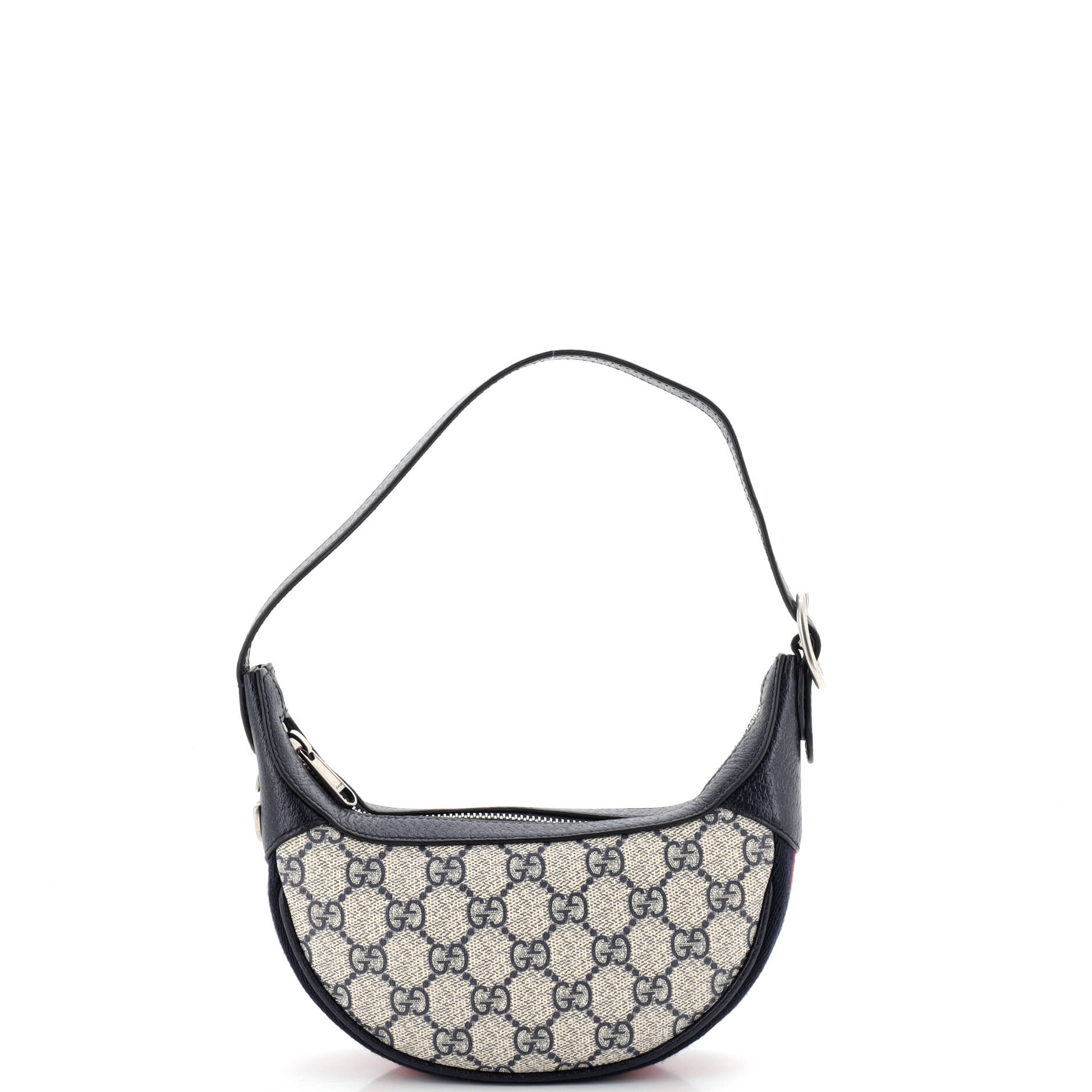 Ophidia Half Moon Bag GG Coated Canvas Mini