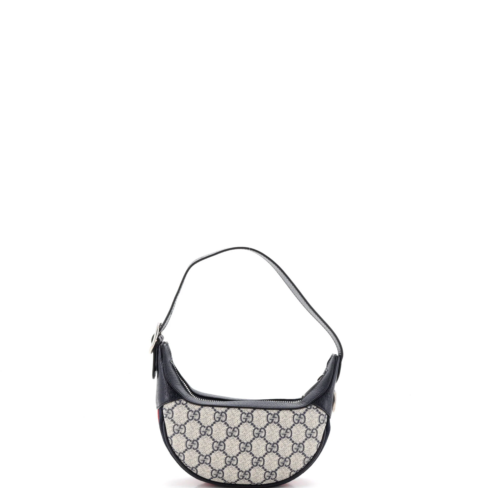 Ophidia Half Moon Bag GG Coated Canvas Mini - Image 3