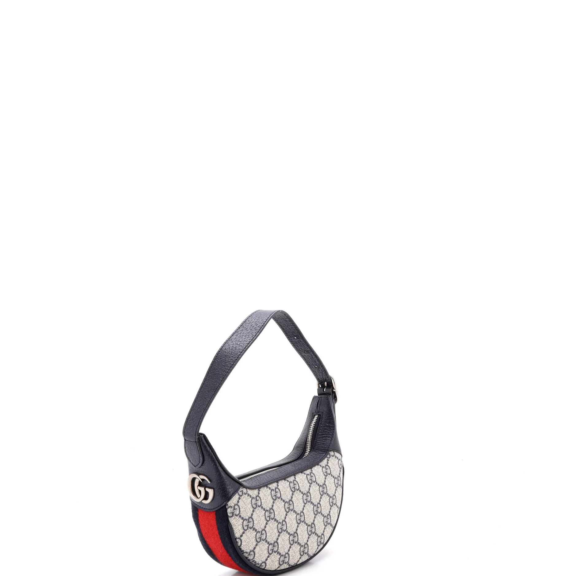 Ophidia Half Moon Bag GG Coated Canvas Mini - Image 2