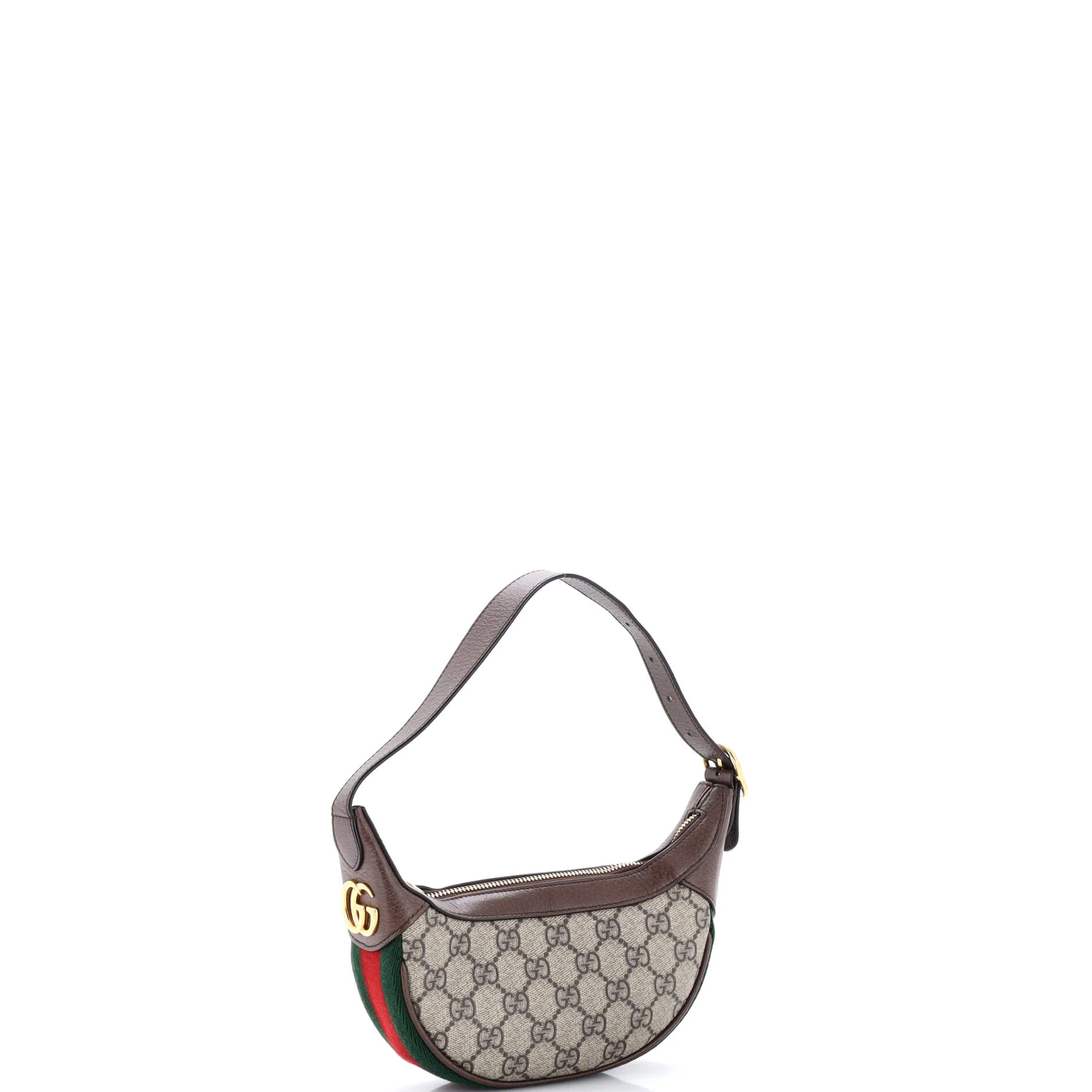 Ophidia Half Moon Bag GG Coated Canvas Mini - Image 2