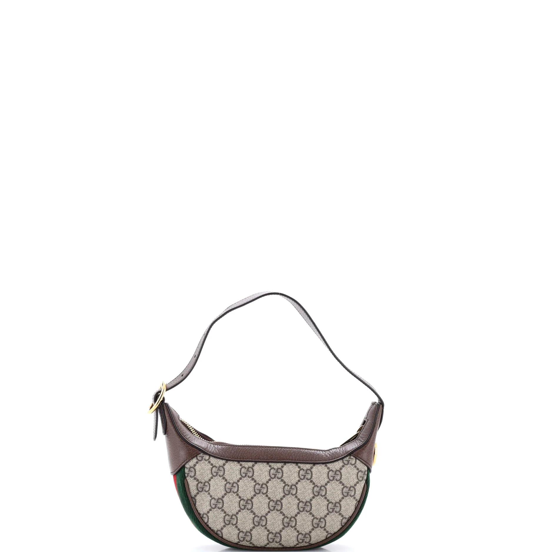 Ophidia Half Moon Bag GG Coated Canvas Mini - Image 3