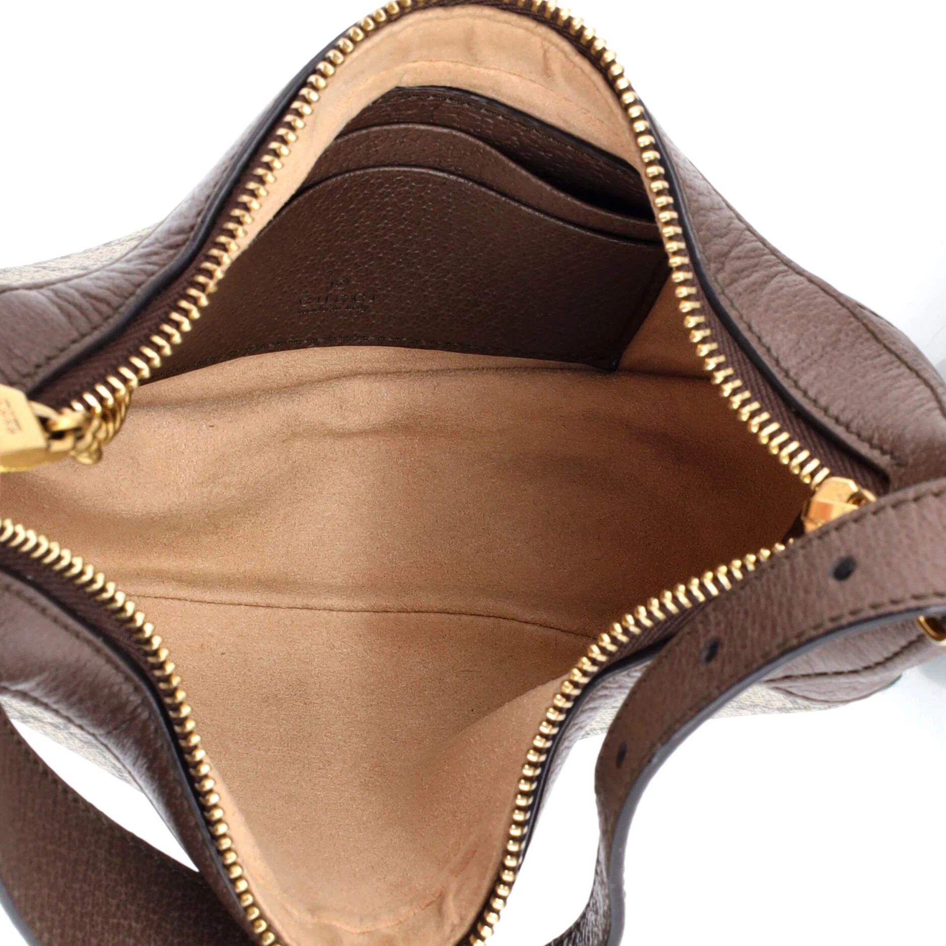 Ophidia Half Moon Bag GG Coated Canvas Mini - Image 5