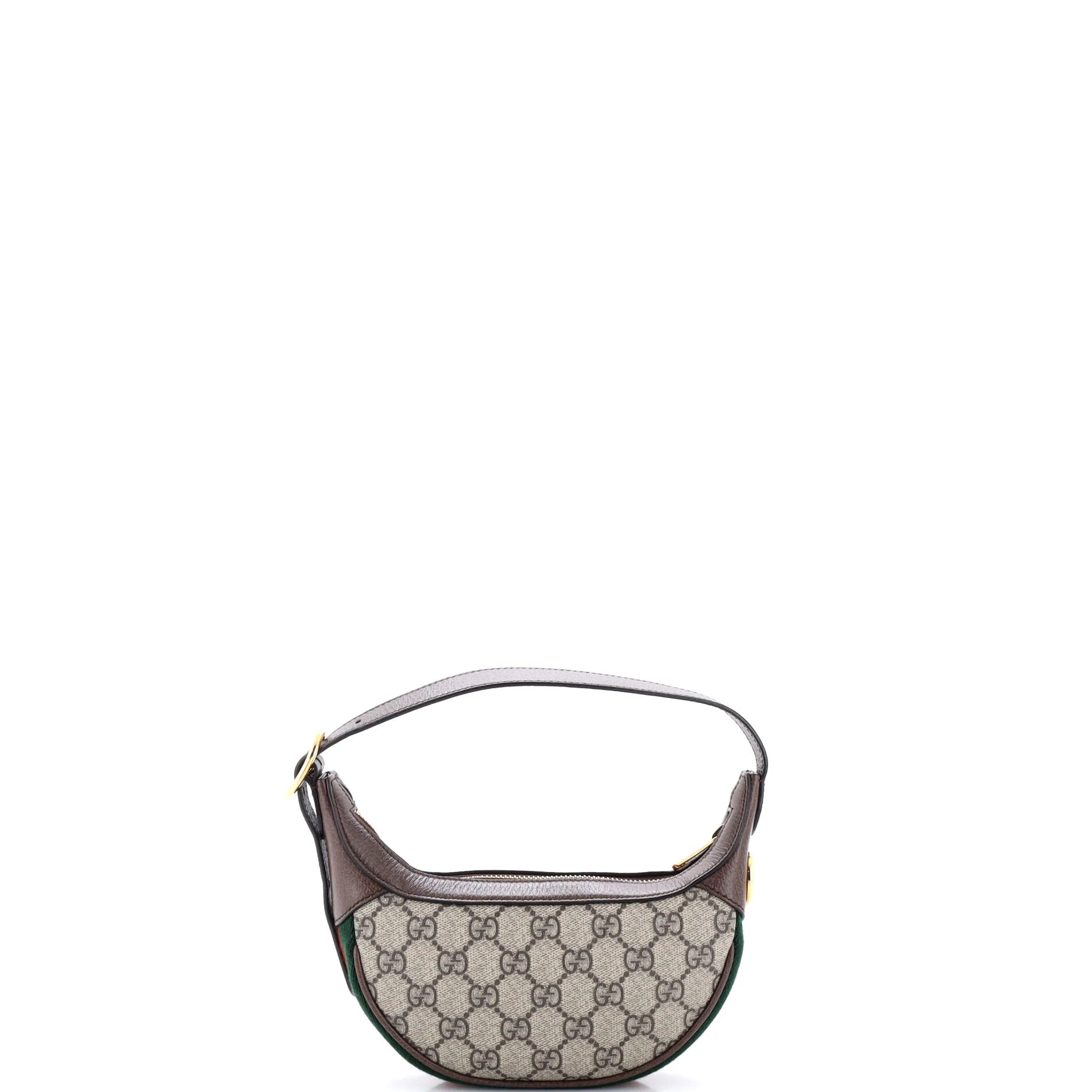 Ophidia Half Moon Bag GG Coated Canvas Mini - Image 3