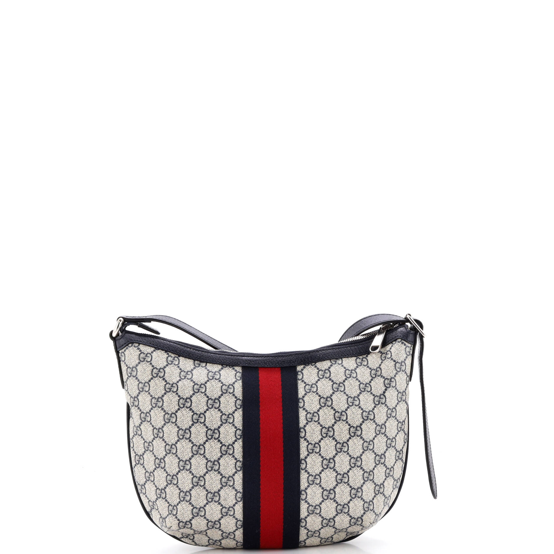 Ophidia Half Moon Hobo GG Coated Canvas Small - Image 3