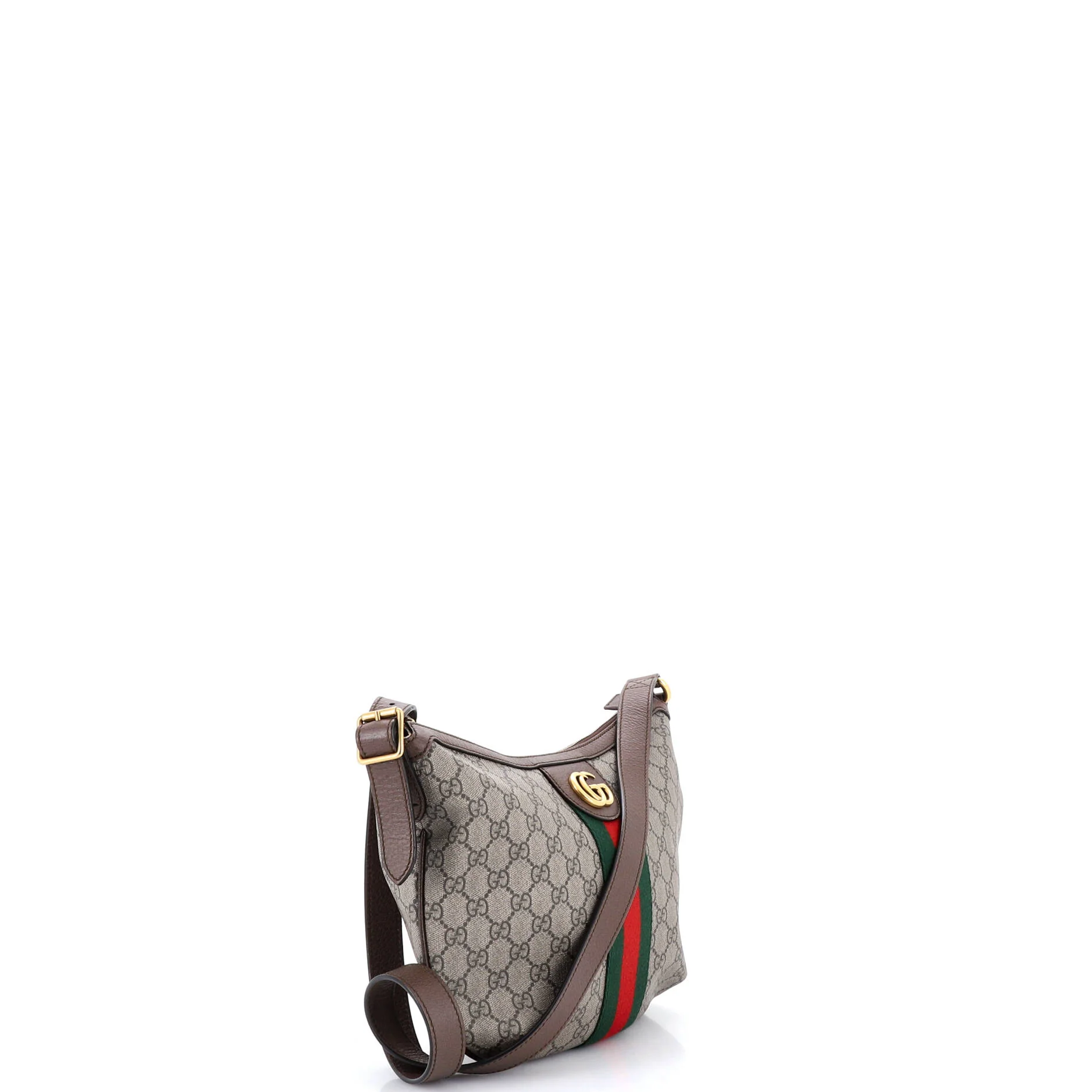 Ophidia Half Moon Hobo GG Coated Canvas Small - Image 2