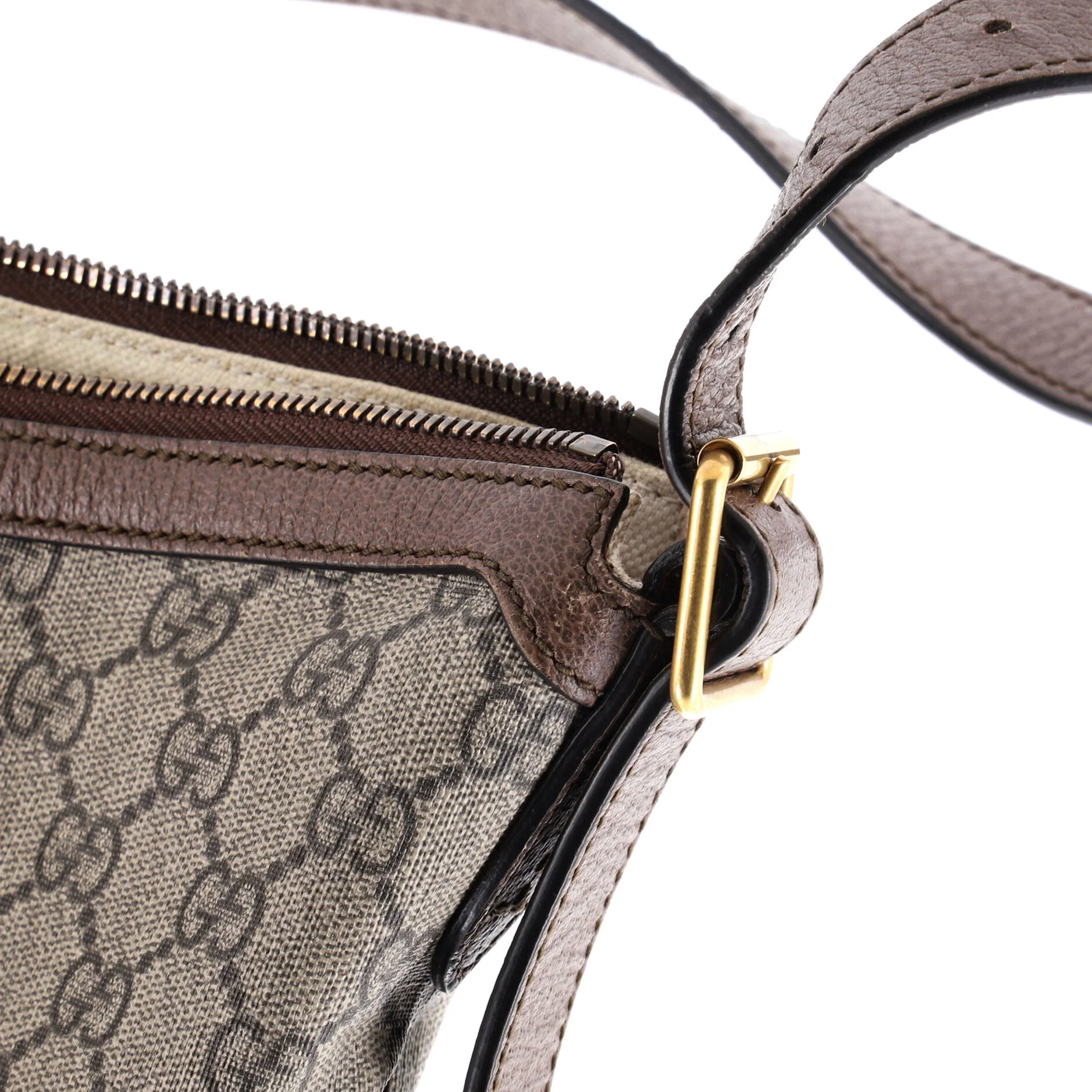 Ophidia Half Moon Hobo GG Coated Canvas Small - Image 6