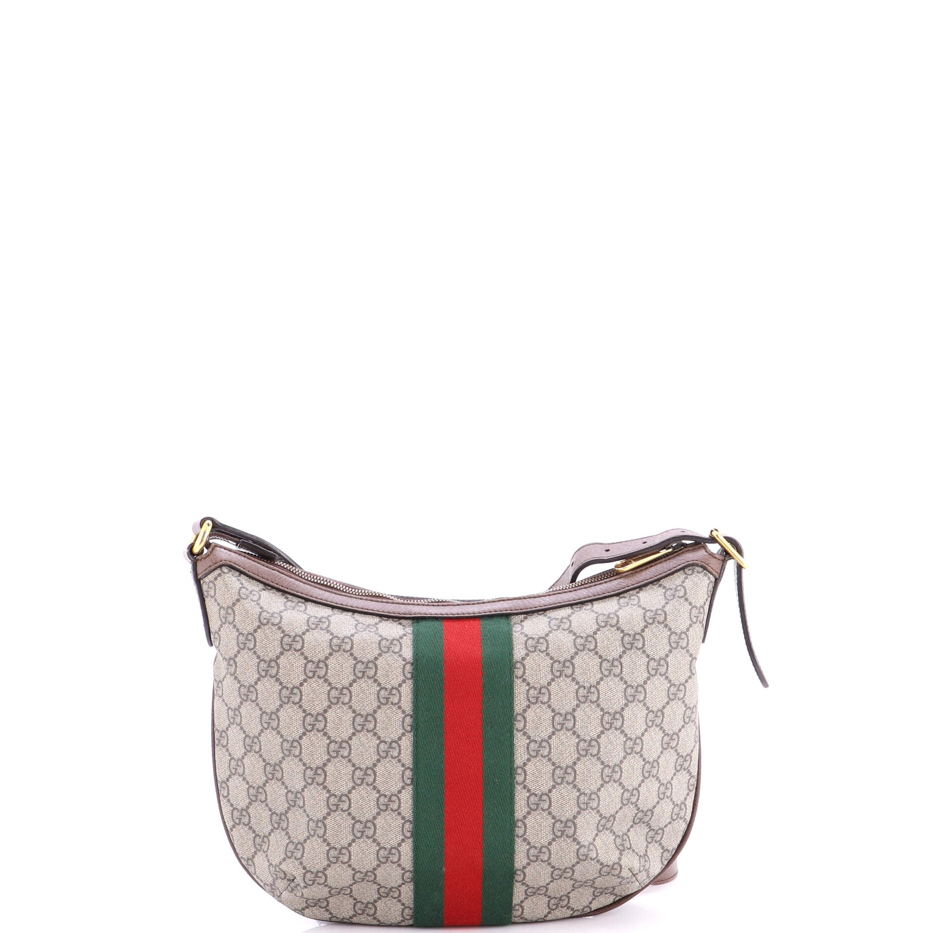 Ophidia Half Moon Hobo GG Coated Canvas Small - Image 3